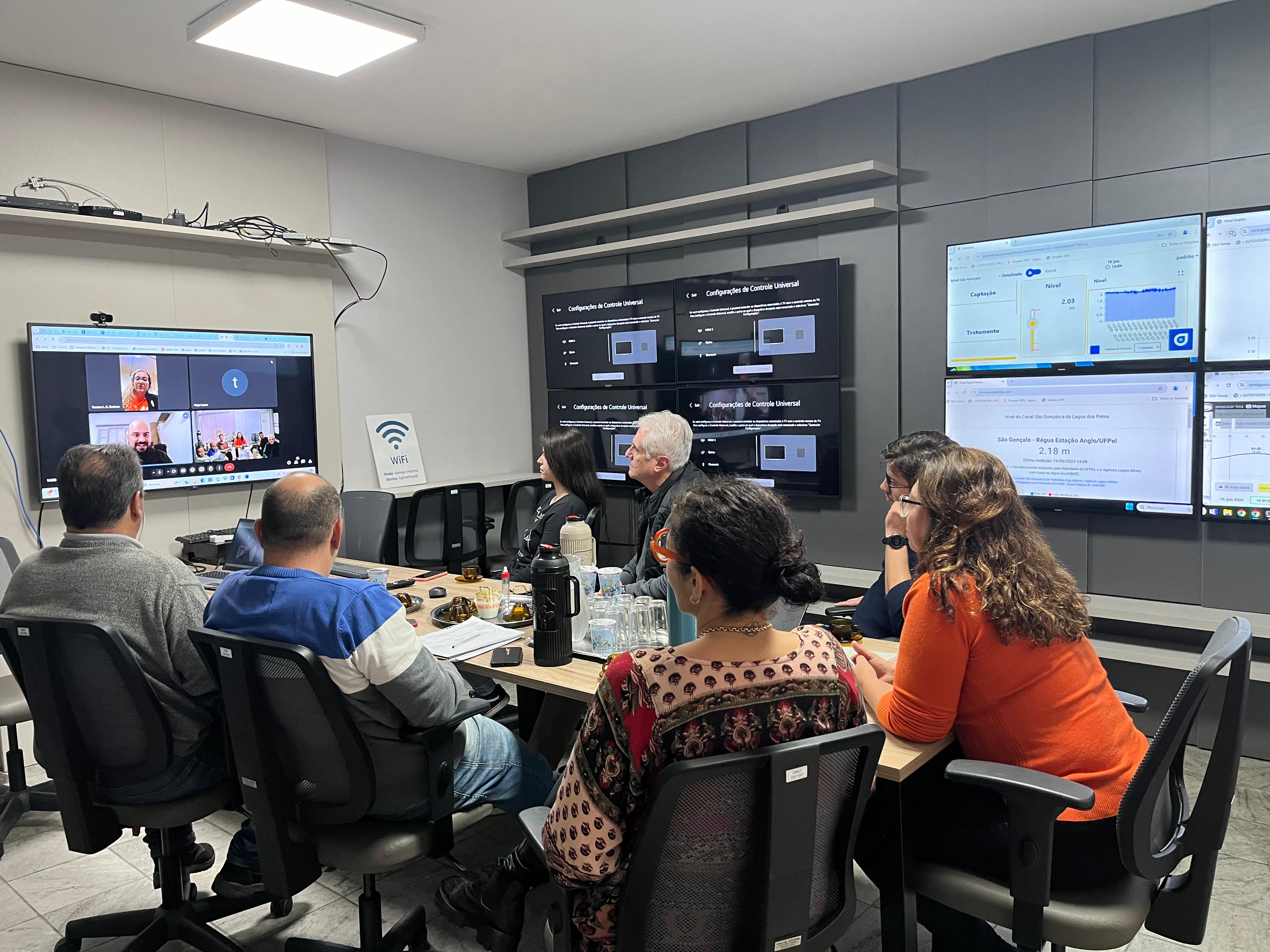 Encontro desta quarta-feira (19) teve como objetivo avaliar possíveis impactos das últimas chuvas no Estado sobre Pelotas