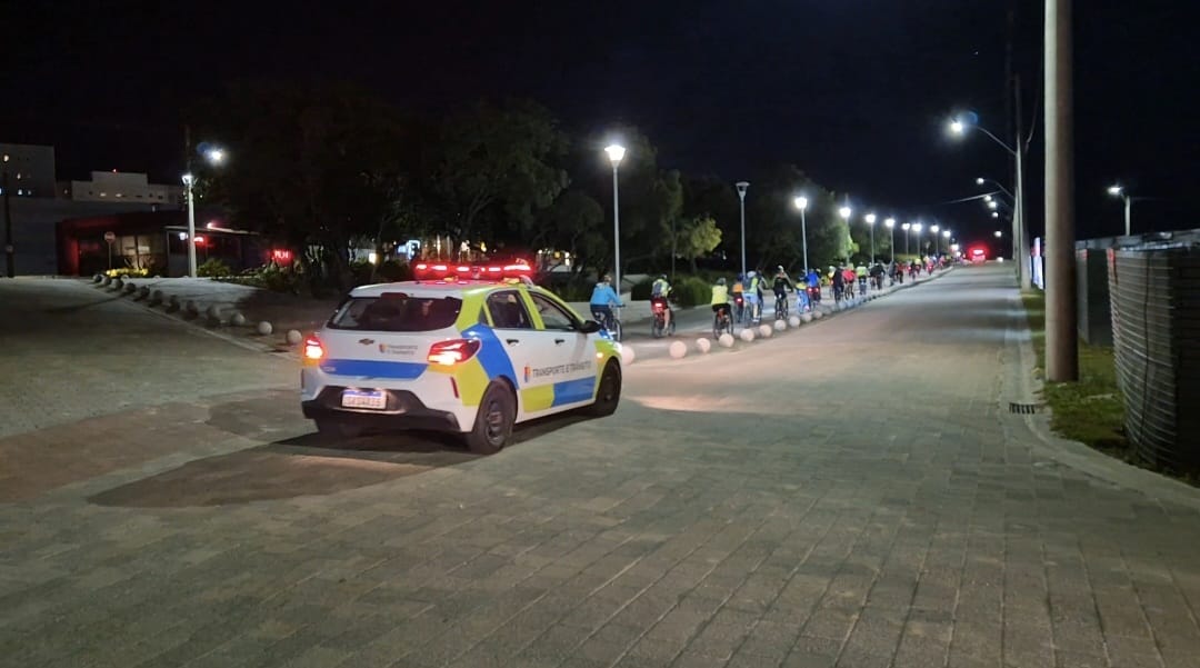 Atividade promovida pelo Pedal Domingueira conta com parceria dos profissionais do Município