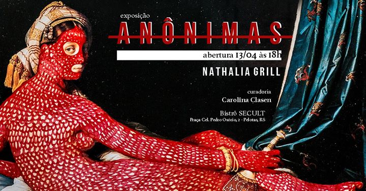 Fotografias, peças gráfica e performances fazem parte do trabalho da artista Nathália Grill