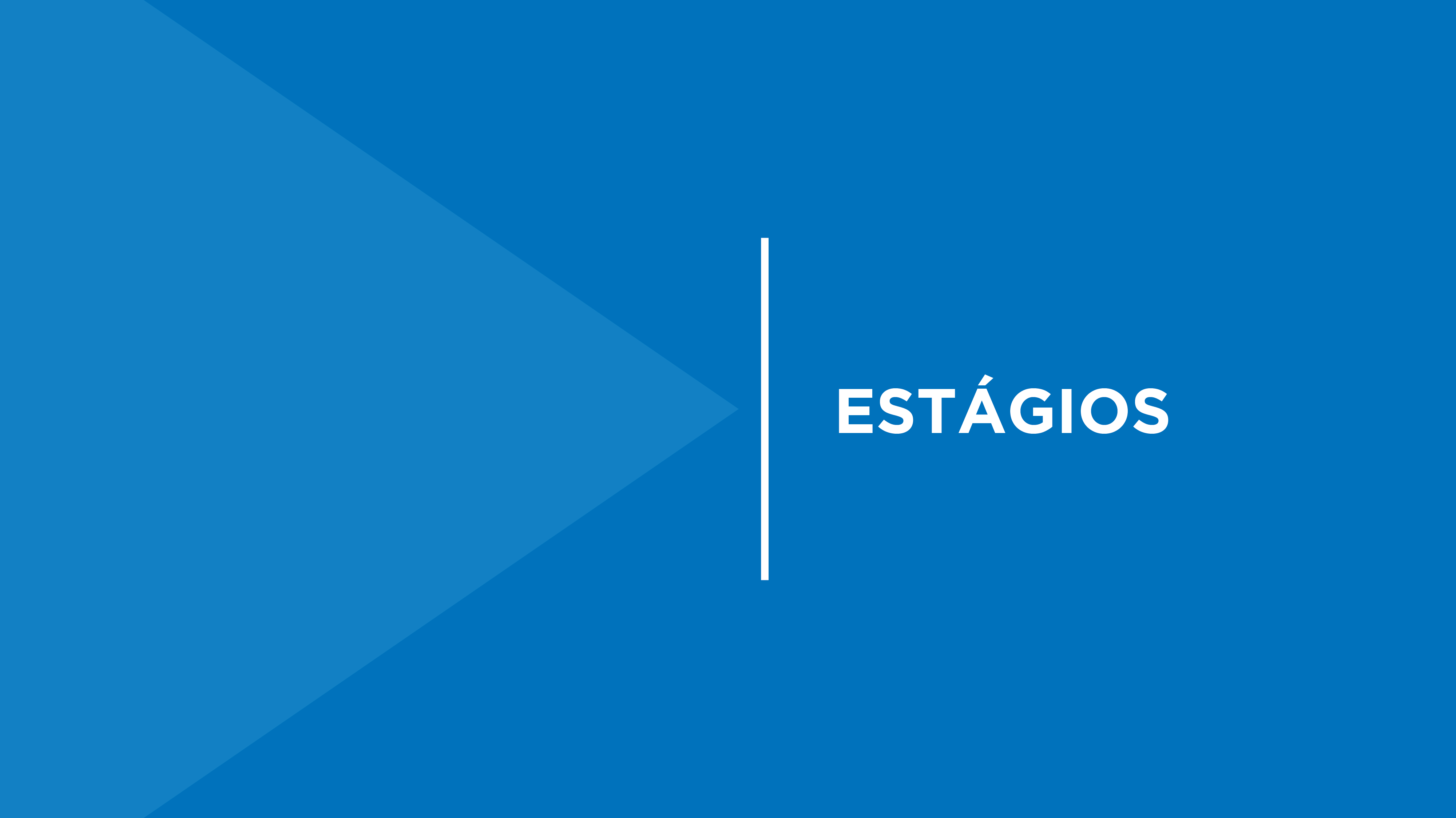 Processo corresponde ao Programa de Apoio ao Estudante, que visa contribuir para a inserção dos alunos – de ensino médio, superior e técnico –, no mundo do trabalho. Inscrições, pela internet, começam nesta quarta e terminam dia 19 de novembro