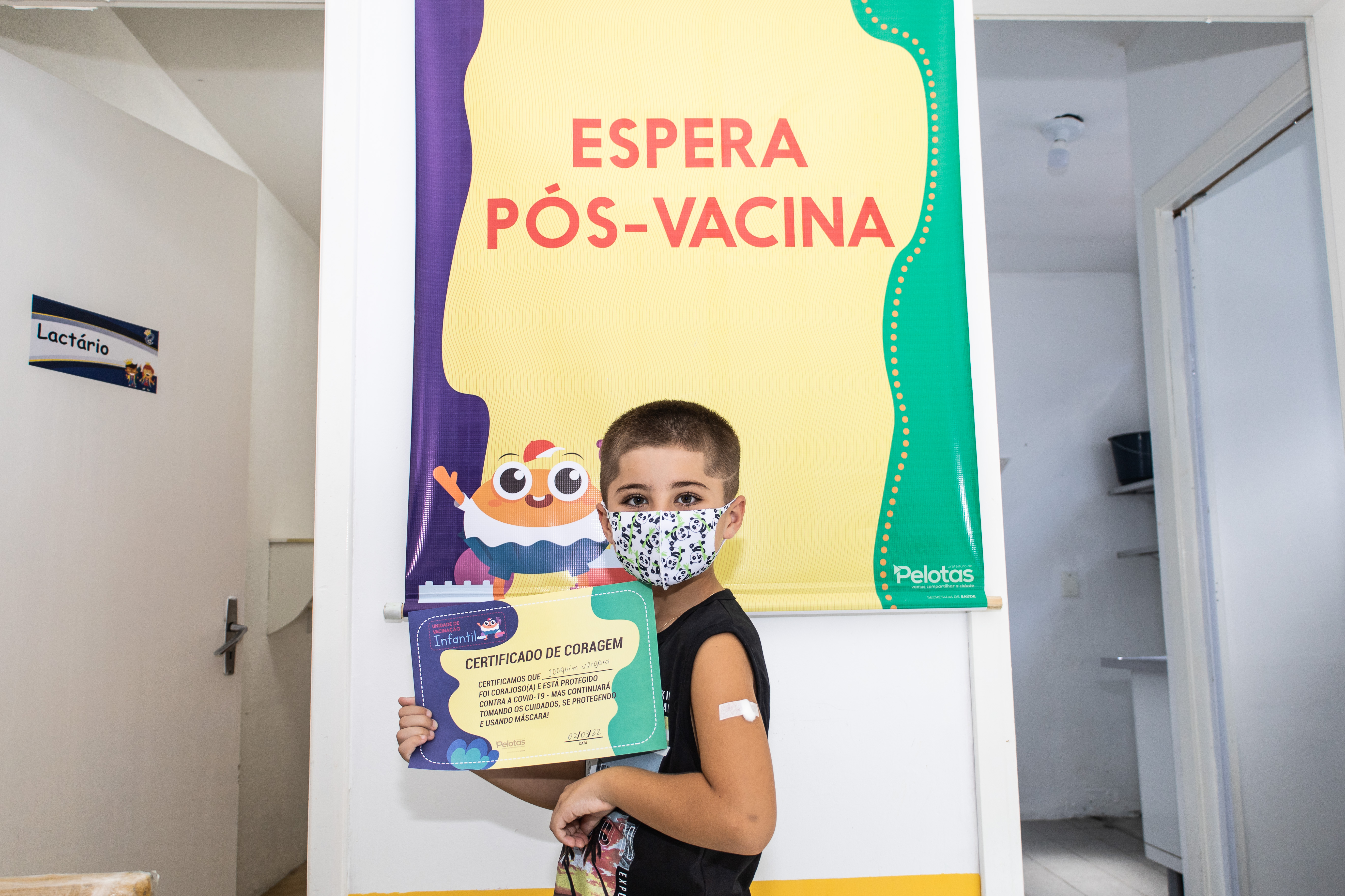 Vacinação infantil será liberada, a partir do dia 25, para todas as crianças de 5 a 11 anos, sem a necessidade de marcação de data e horário para aplicações