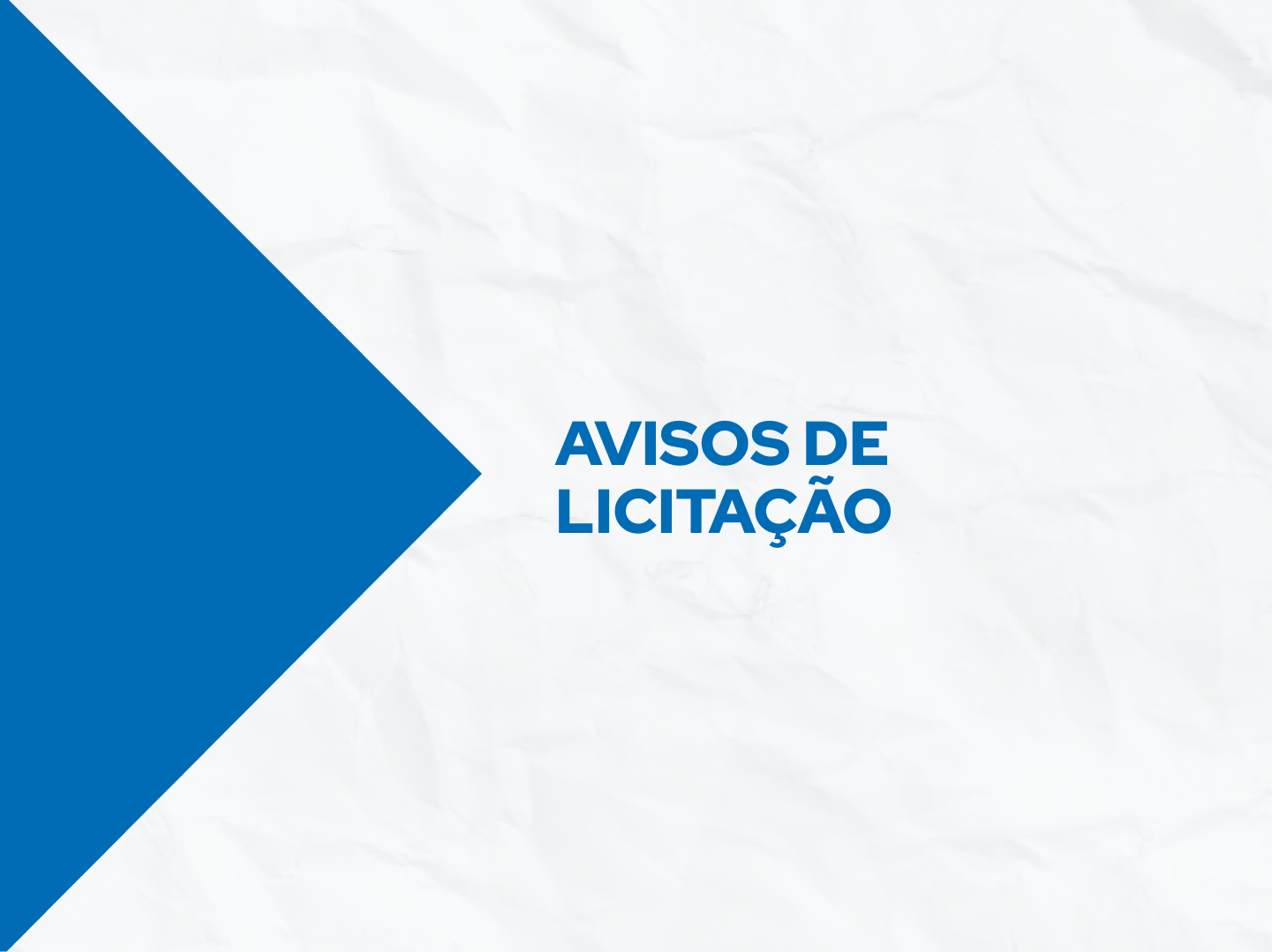 Editais estão à disposição das empresas interessadas no Portal da Transparência em www.pelotas.com.br
