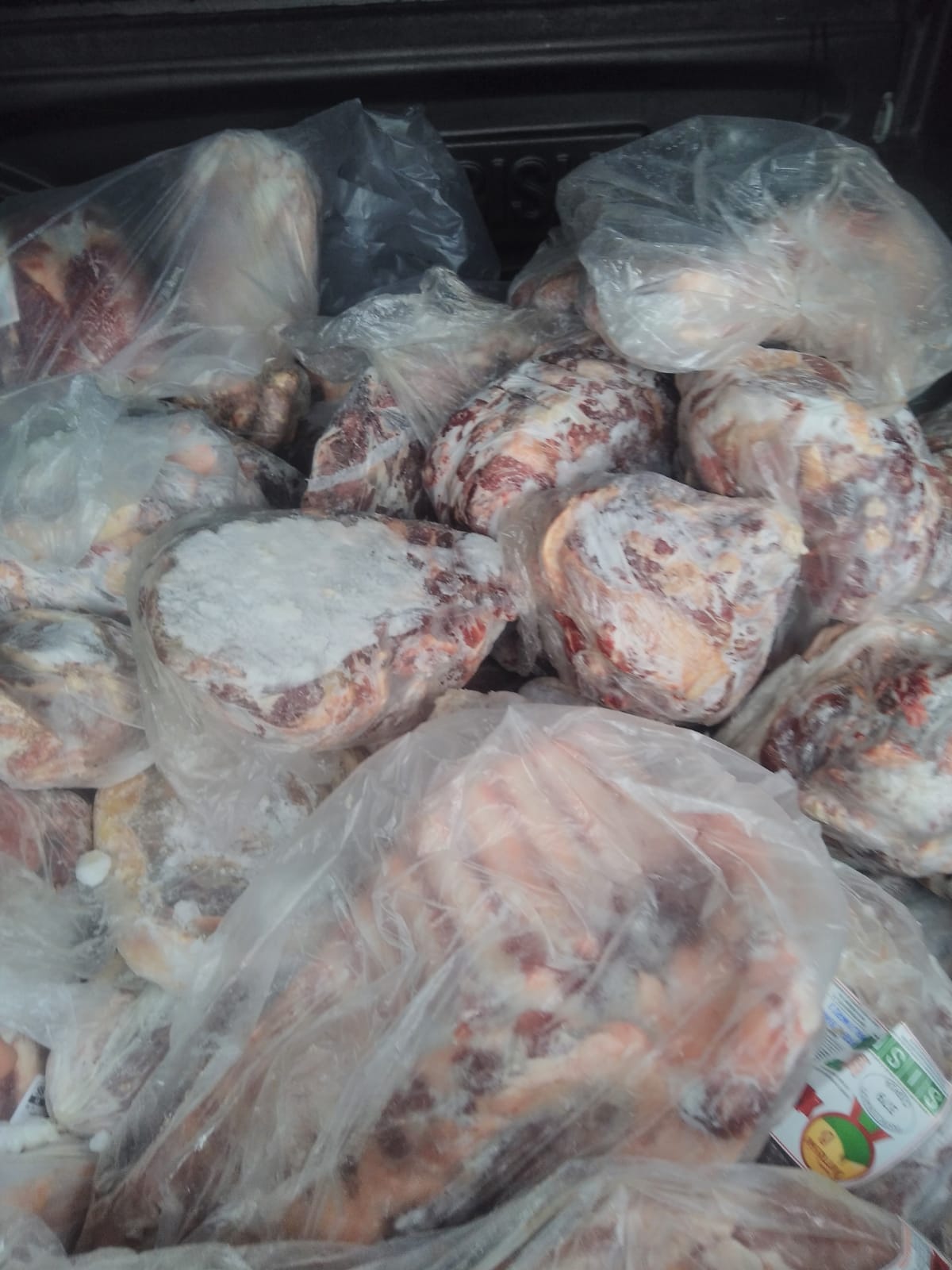 Alimento estava com seu estado alterado