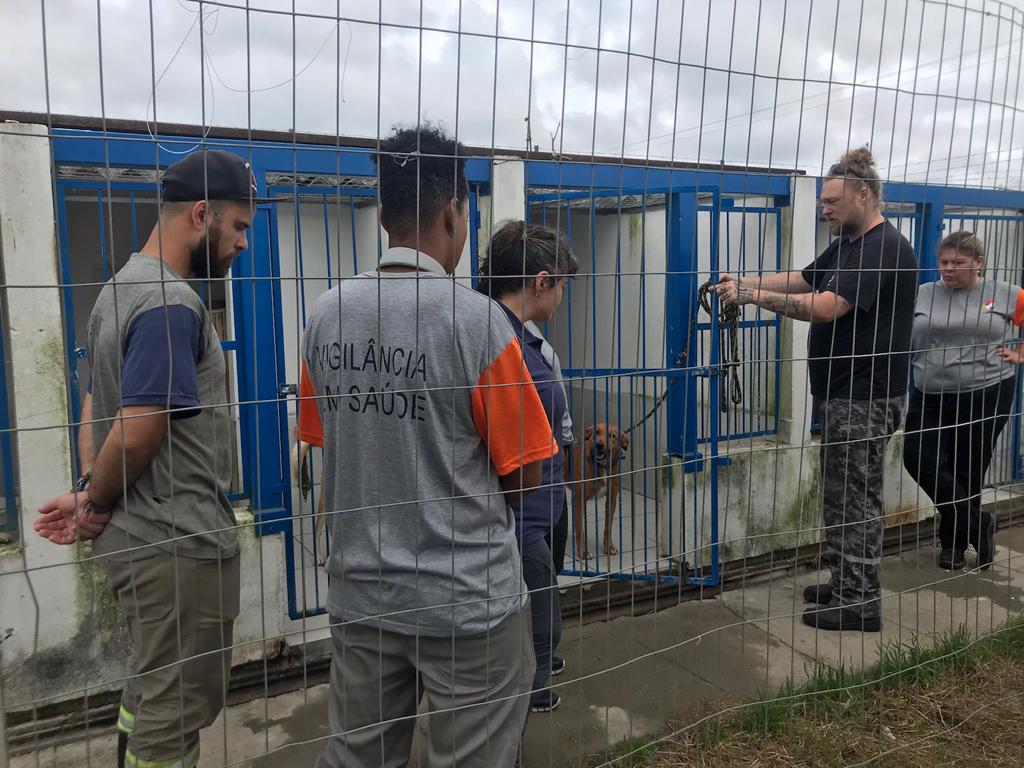 Projeto intitulado AdestraCão no Canil Municipal de Pelotas é realizado de forma voluntária pelo adestrador Vagner Kabke