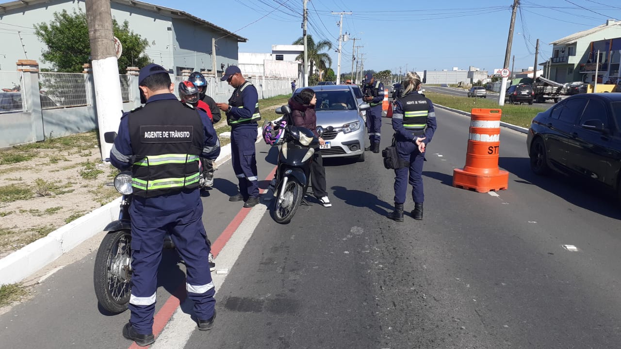 Objetivos da operação foram reforçar a segurança viária e garantir cumprimento do CTB