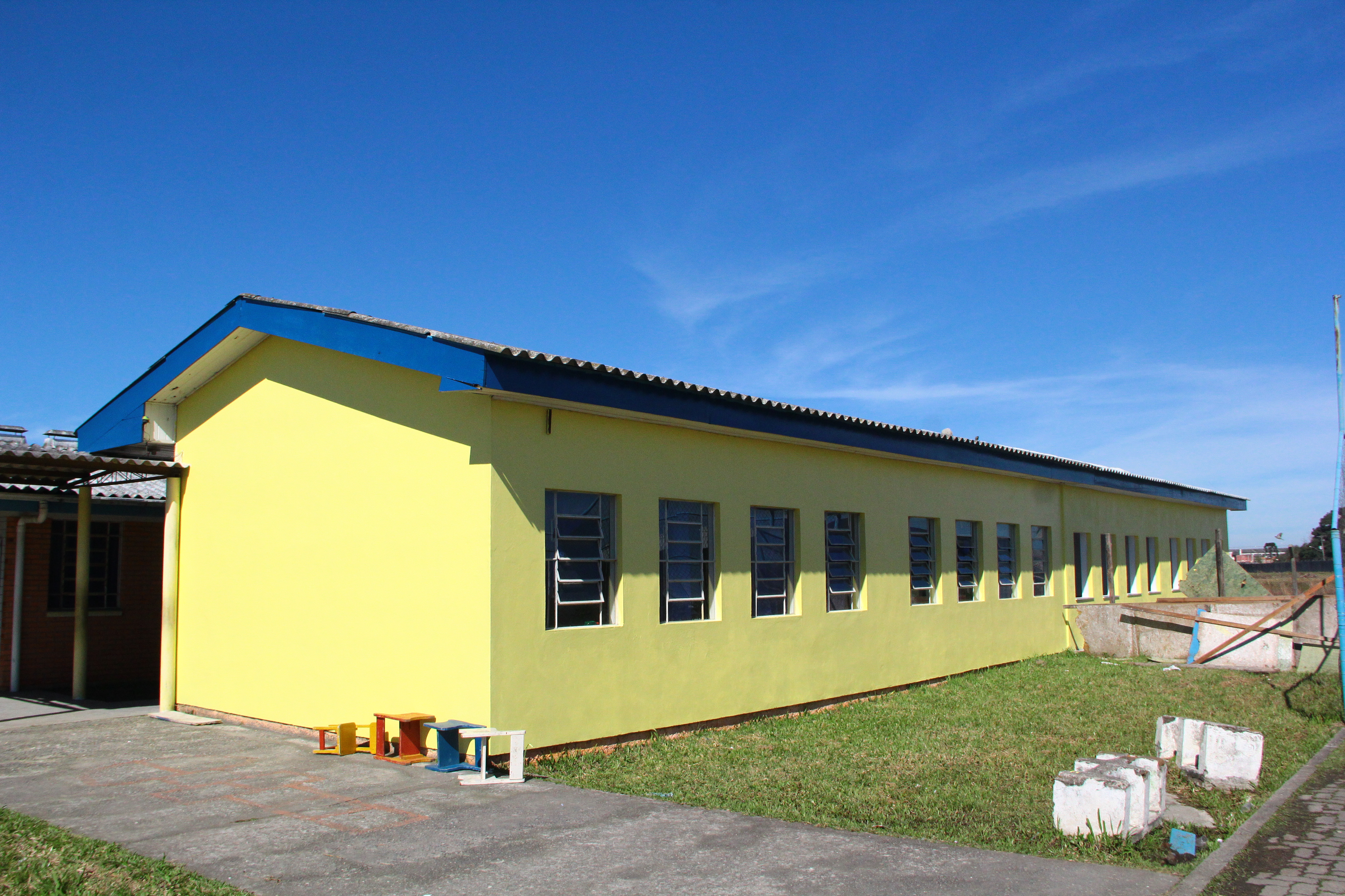 Investimento de R$ 131 mil permitiu a construção dos espaços, que beneficiará 42 alunos da escola das Três Vendas