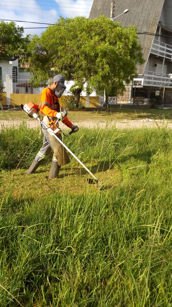 Drenagem, varrição e roçado estão entre as atividades