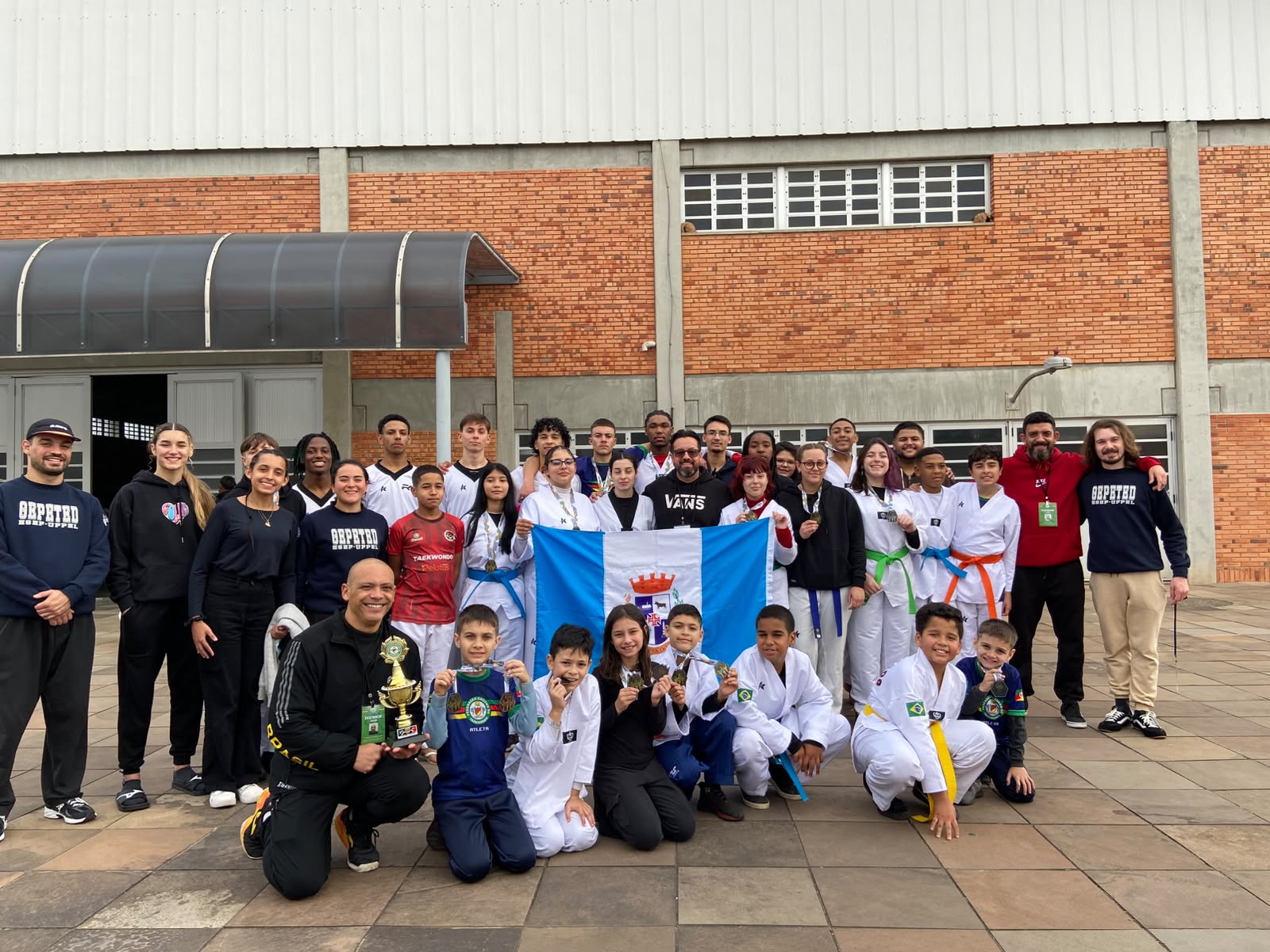 A competição se tratava da 2° etapa do evento e o projeto trouxe o troféu de 4° lugar da categoria geral por equipes na modalidade Poomsae