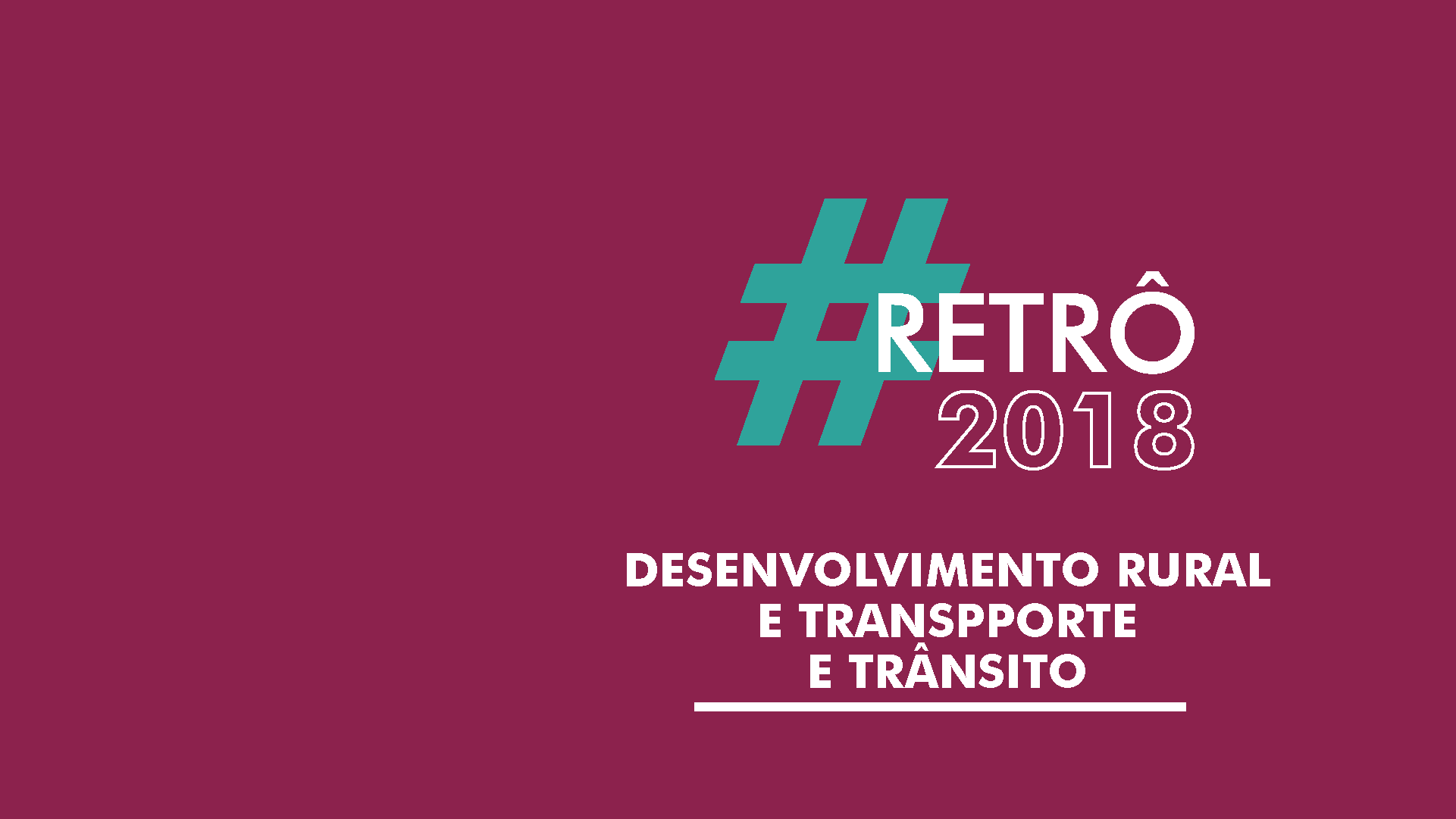 A licitação para concessão do transporte coletivo rural foi um dos destaques do ano