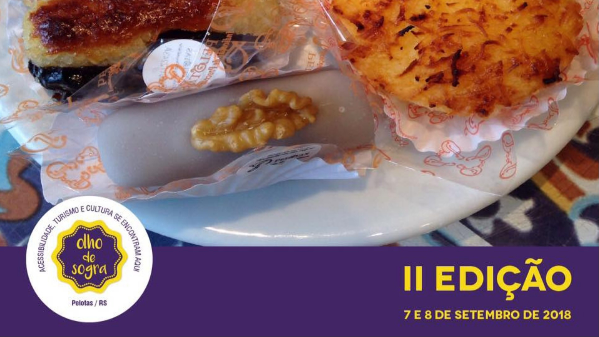 Evento destinado a pessoas com deficiência visual ocorre dias 7 e 8 de setembro