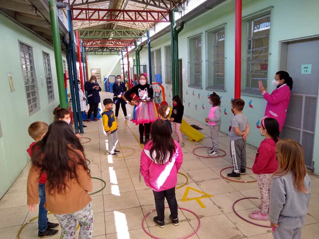 Projeto Brincapel leva atividades e brincadeiras aos alunos da Educação Infantil