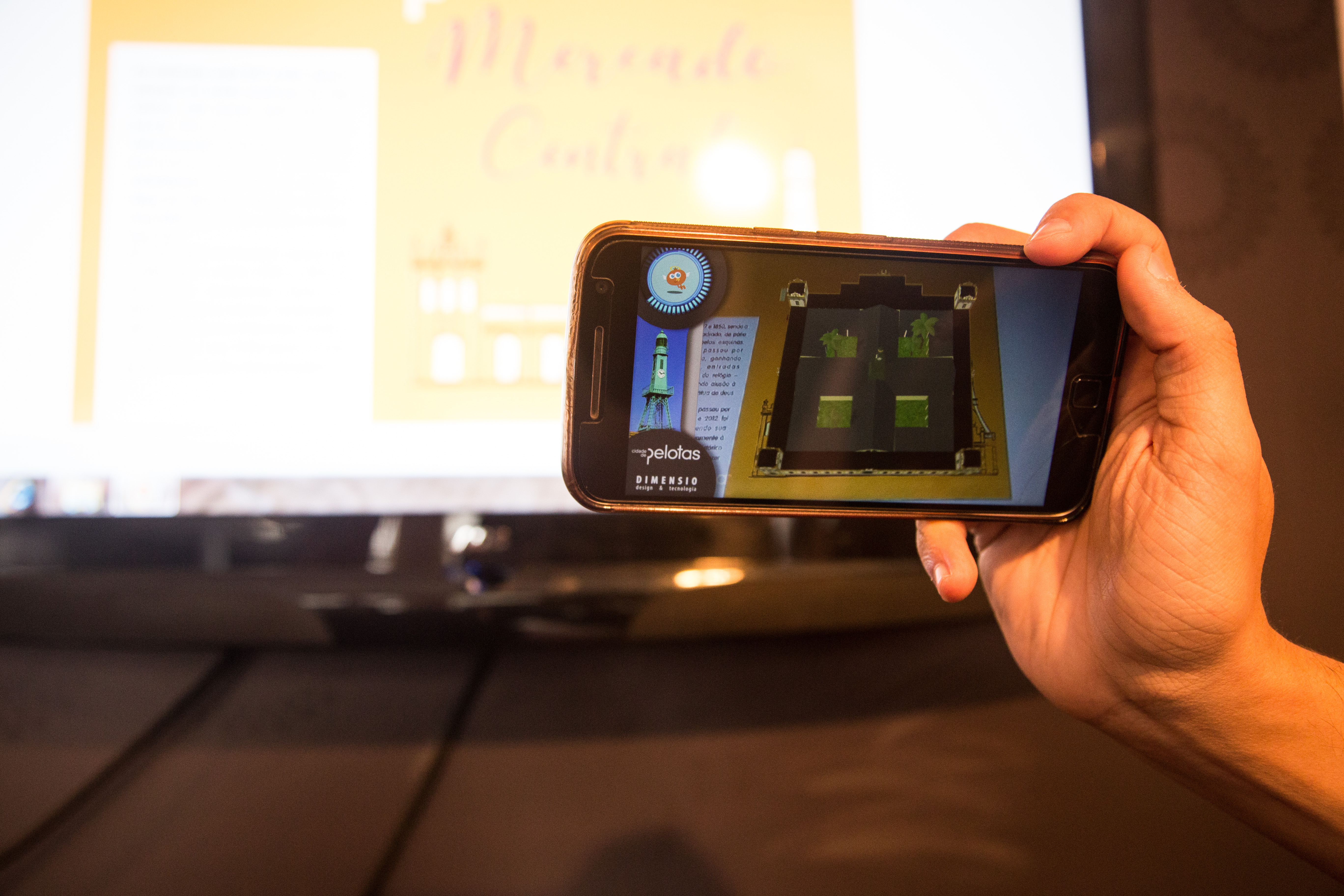 Turismo Virtual em Pelotas usa realidade aumentada para criar réplicas 3D de dez locais