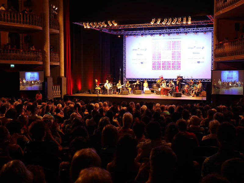 Alternativa on-line facilita a retirada de entradas para as nove apresentações do Festival Sesc de Música que vão acontecer no Theatro Guarany
