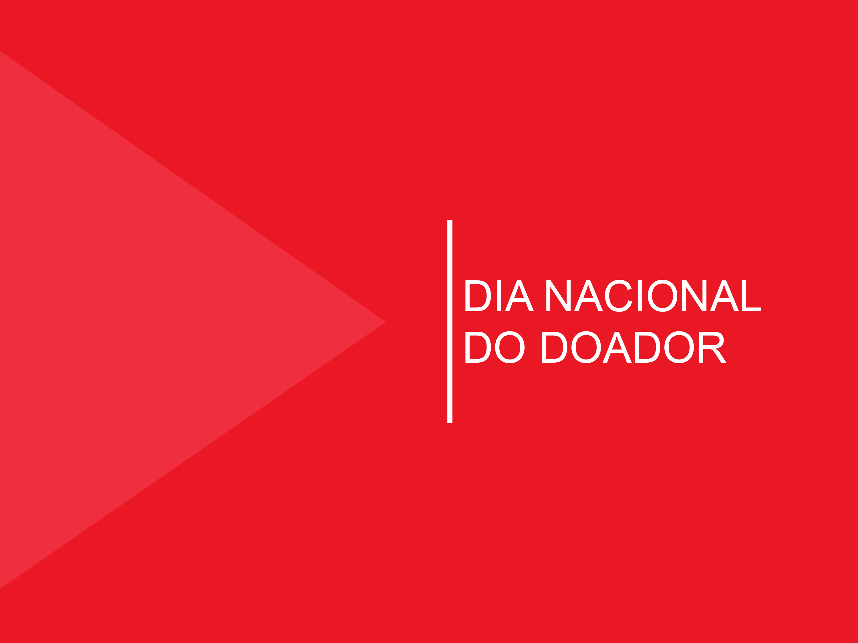 Dia Nacional do Doador de Sangue é comemorado em 25 de novembro e terá programação em Pelotas
