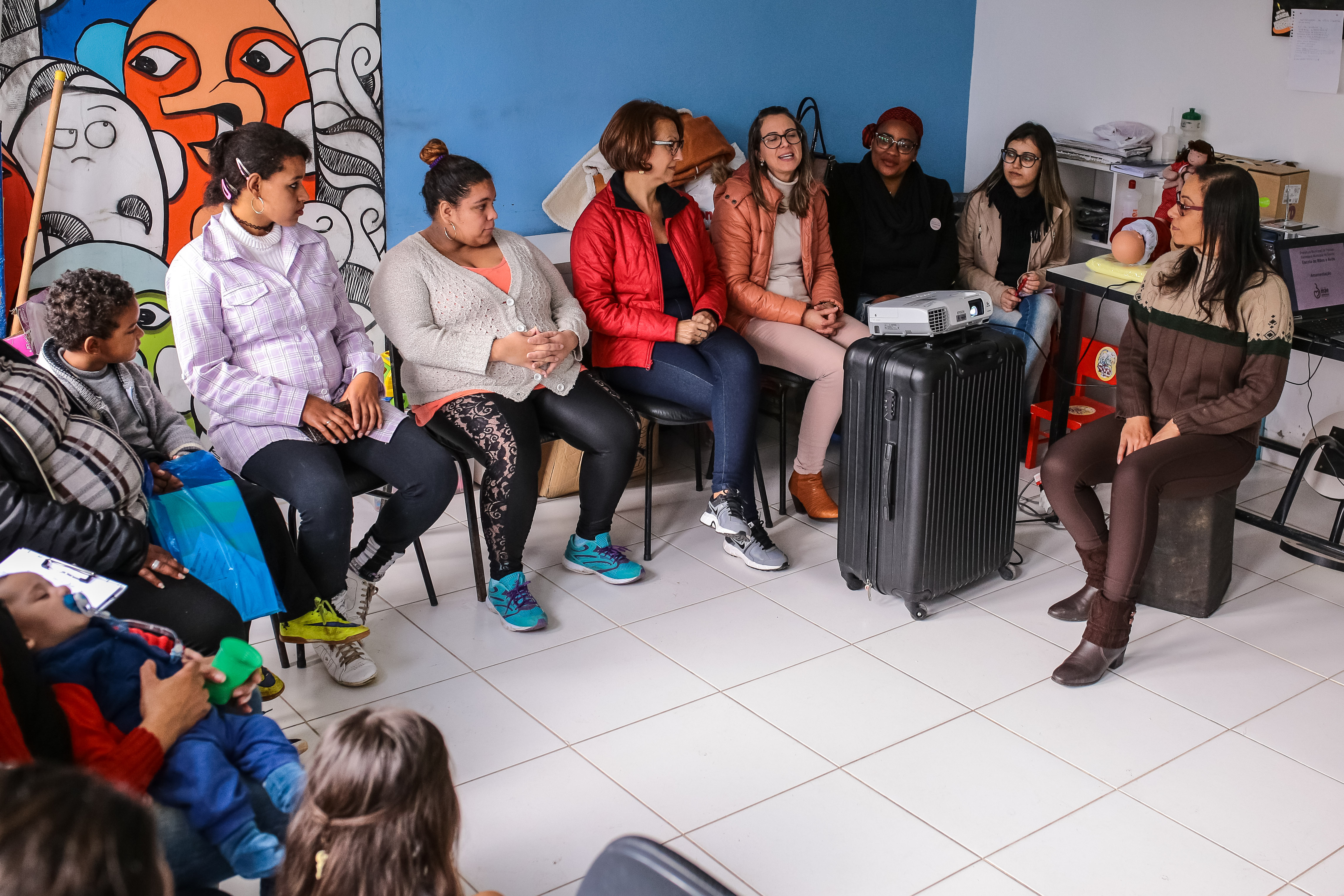 Terceiro encontro reuniu a comunidade da Bom Jesus e profissionais de saúde na tarde desta quinta