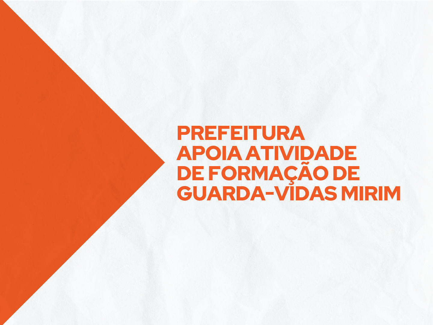 Iniciativa tem o objetivo de orientar crianças sobre comportamento seguro em praias e piscinas