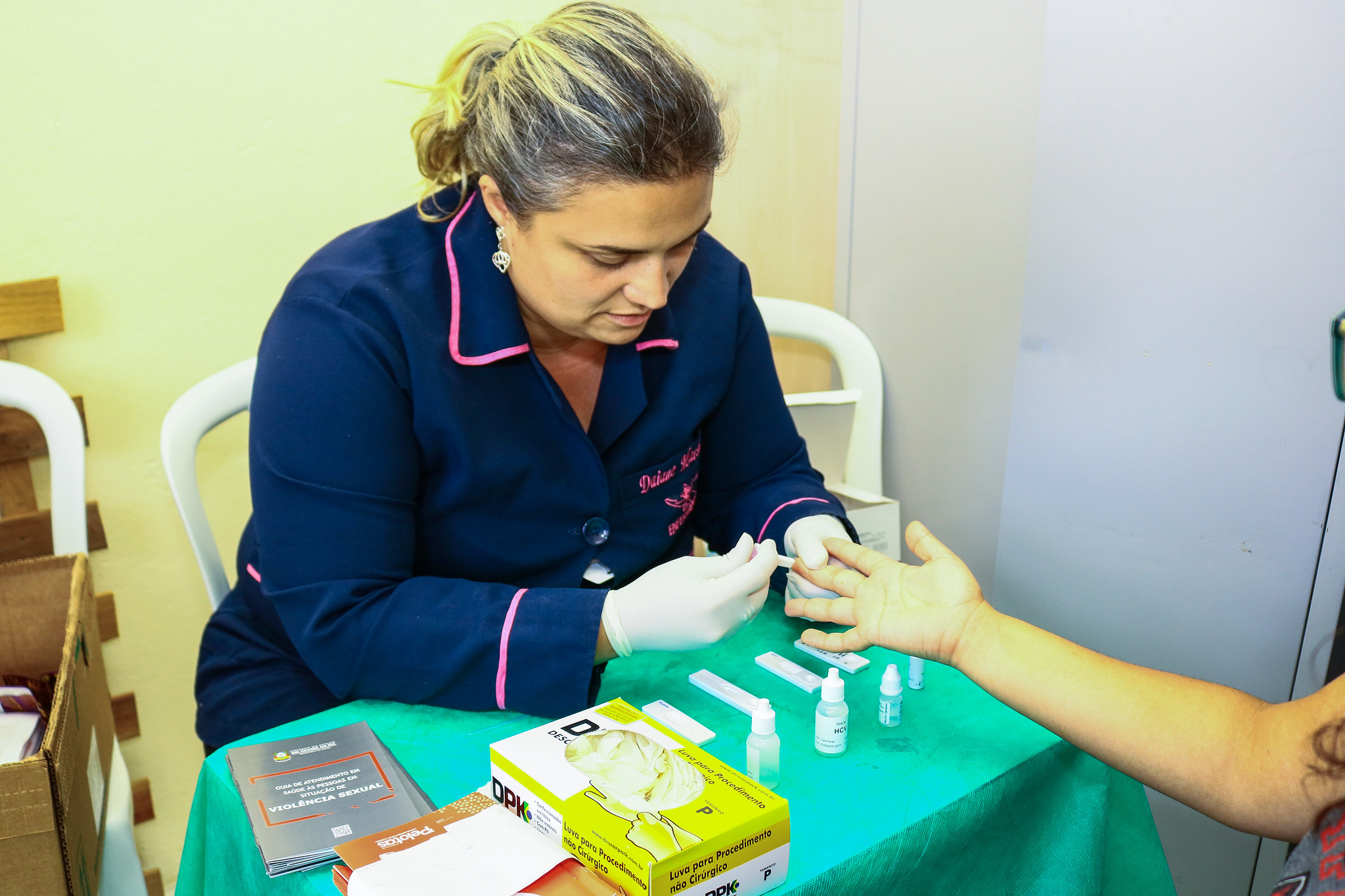 Entre 13h e 17h, a população poderá realizar o teste rápido para HIV no Campus Anglo da UFPel