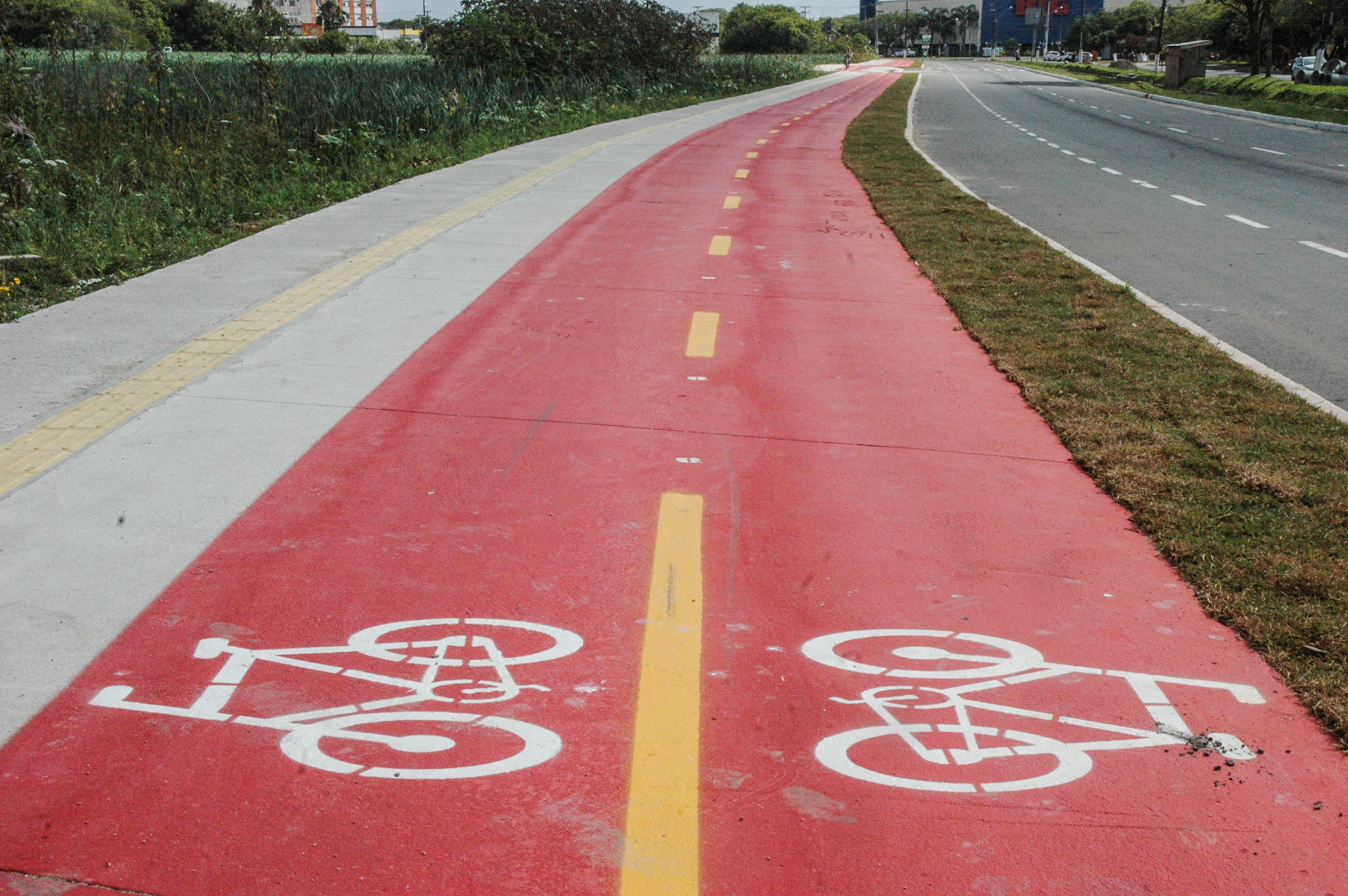 Três grandes avenidas oferecem estruturas exclusivas para o transporte alternativo