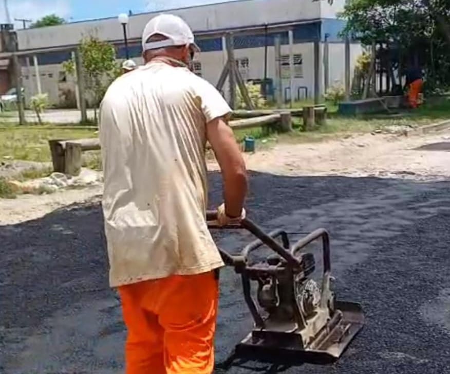 Também teve continuidade a reperfilagem em trecho da General Osório