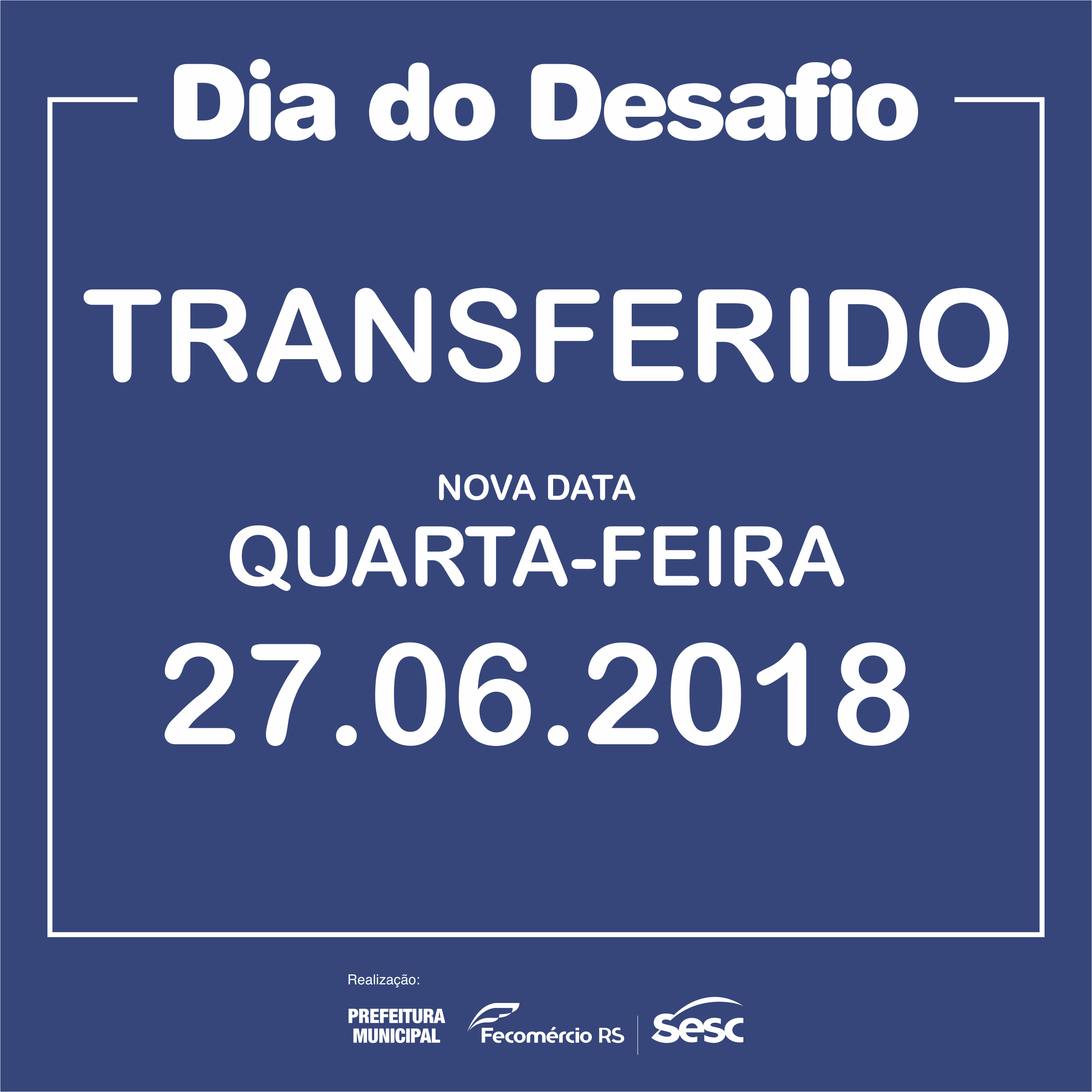 Apesar do adiamento, continua a campanha de arrecadação de calçados desportivos