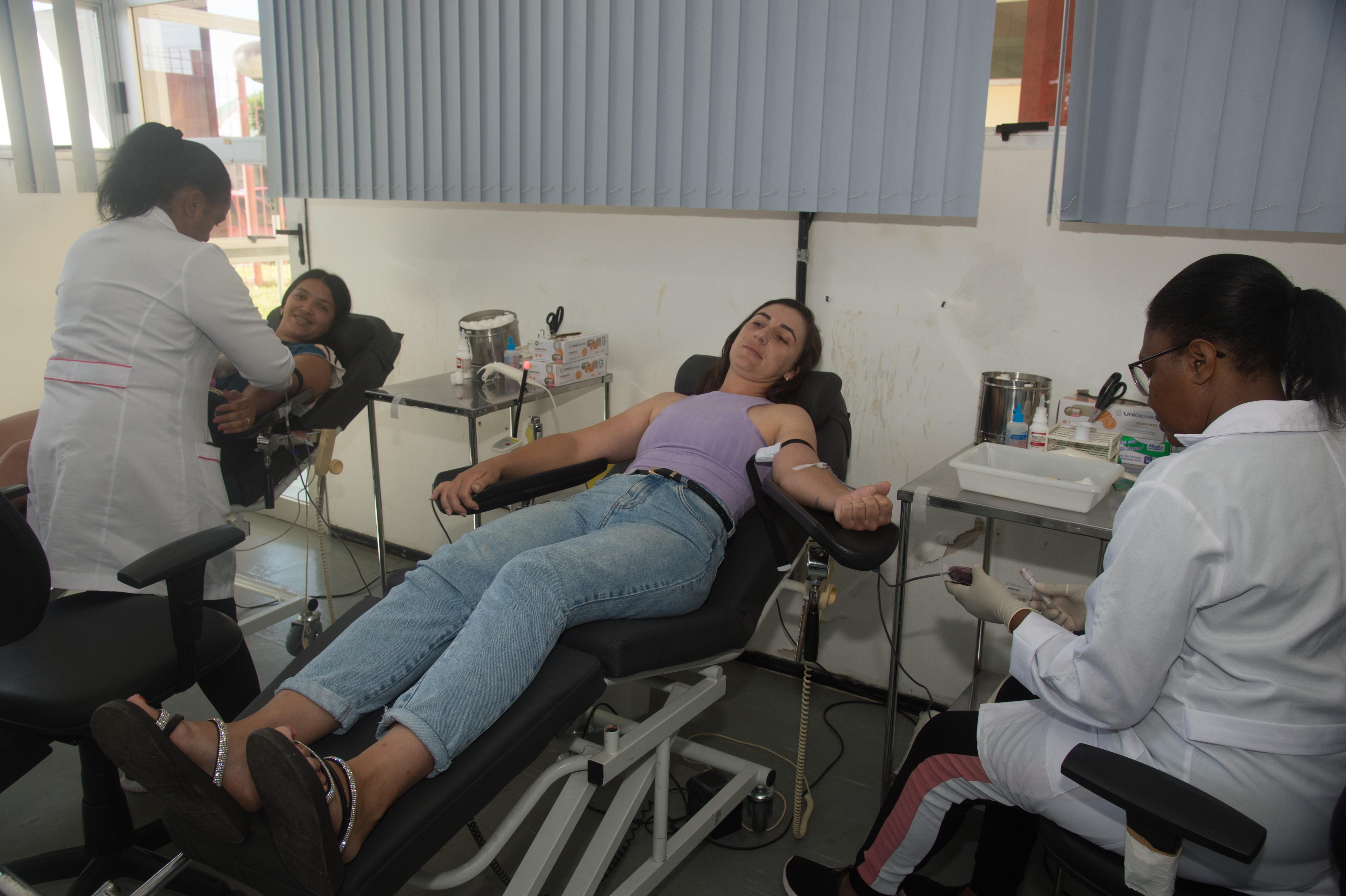 Equipe da Assistência Social se mobilizou para doar e incentivar os colegas