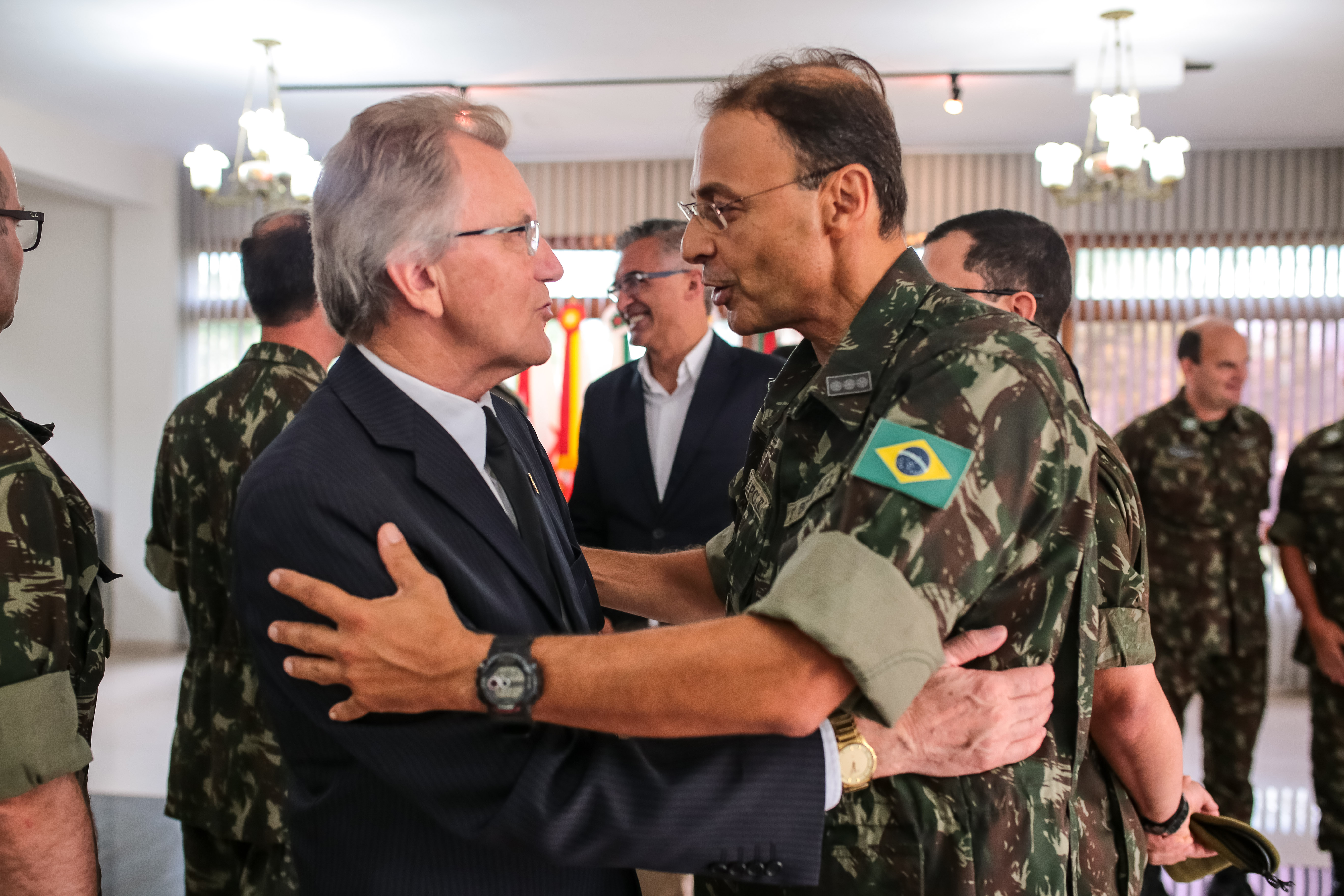 Coronel Marcos Napoleão assumiu como chefe do Estado Maior na solenidade
