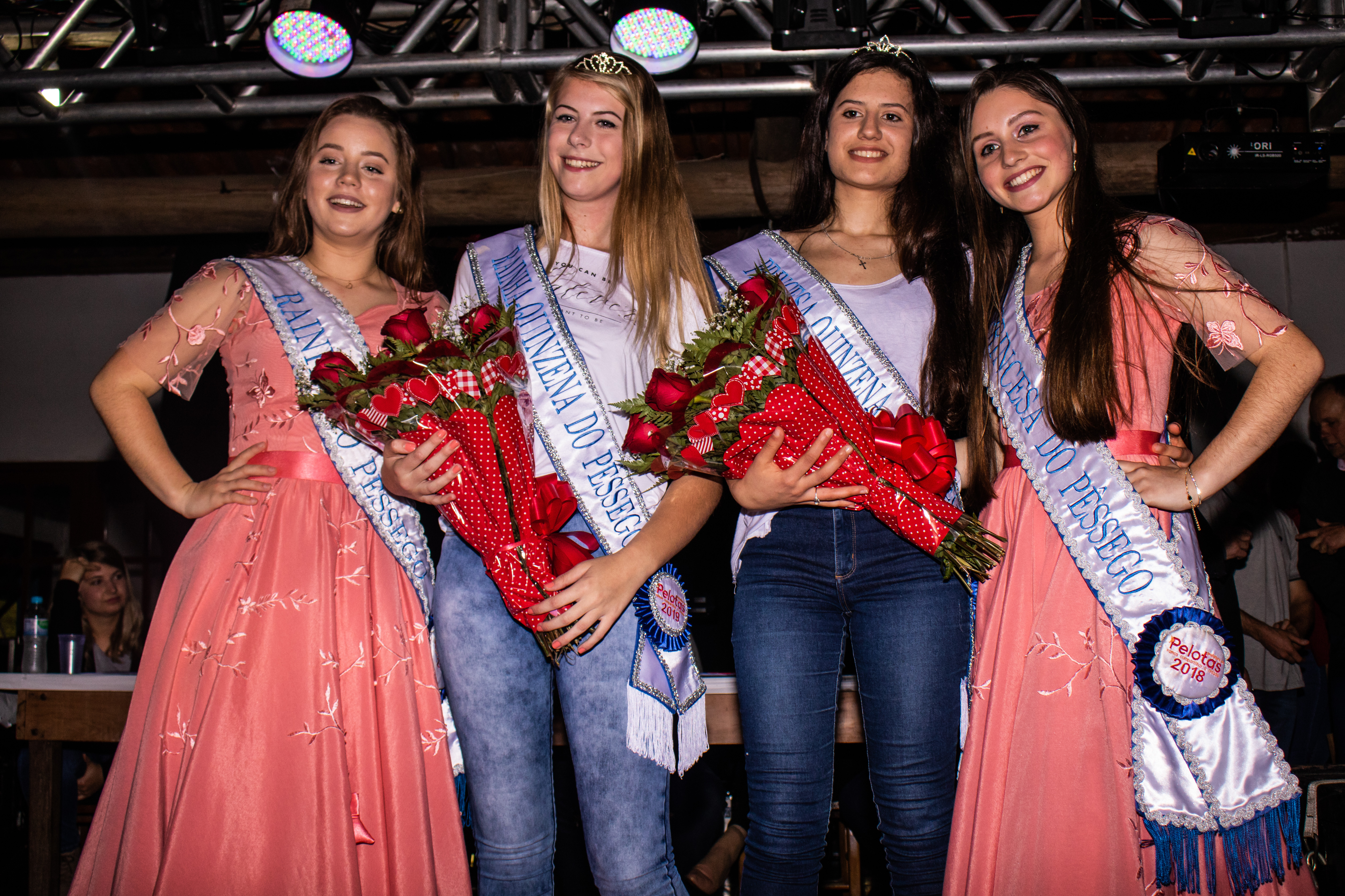 Helen Strelow Knabach e Jade Lima da Silva são as novas soberanas e representarão a cultura mais tradicional de Pelotas
