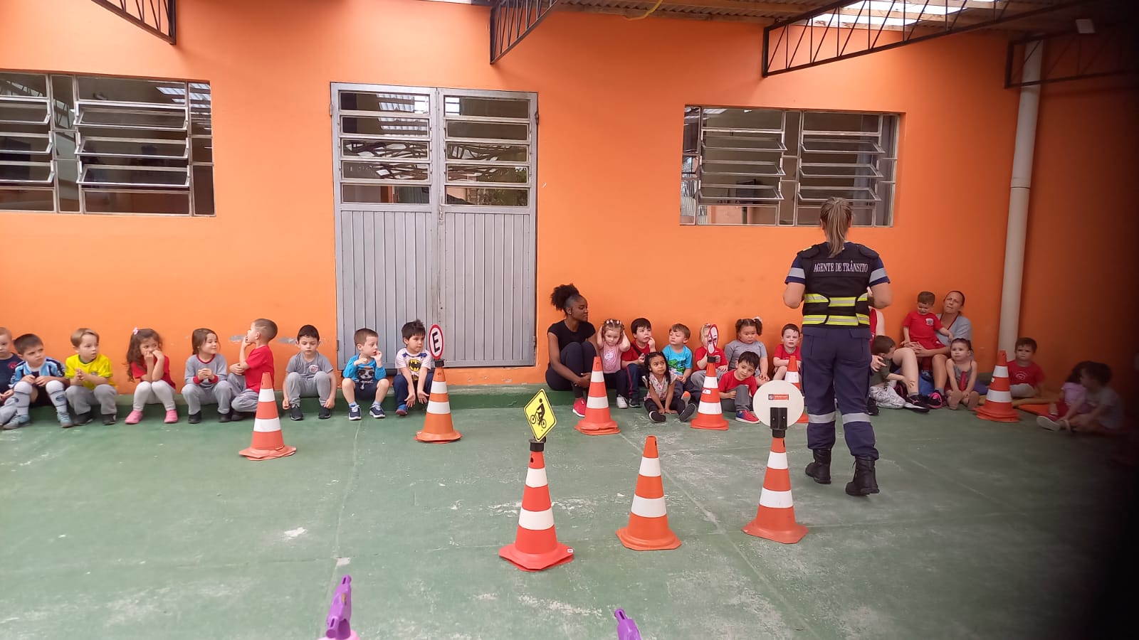 Programação da Prefeitura continua em escolas que solicitam atividades com o setor de Educação para o Trânsito