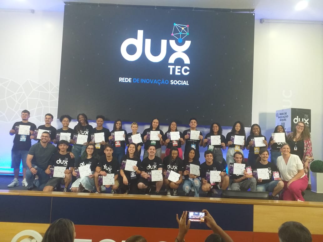 Foram apresentadas as startups Edfin, Facili.t e forZ, desenvolvidas ao longo do programa, a fim de obter captação de recursos de patrocinadores