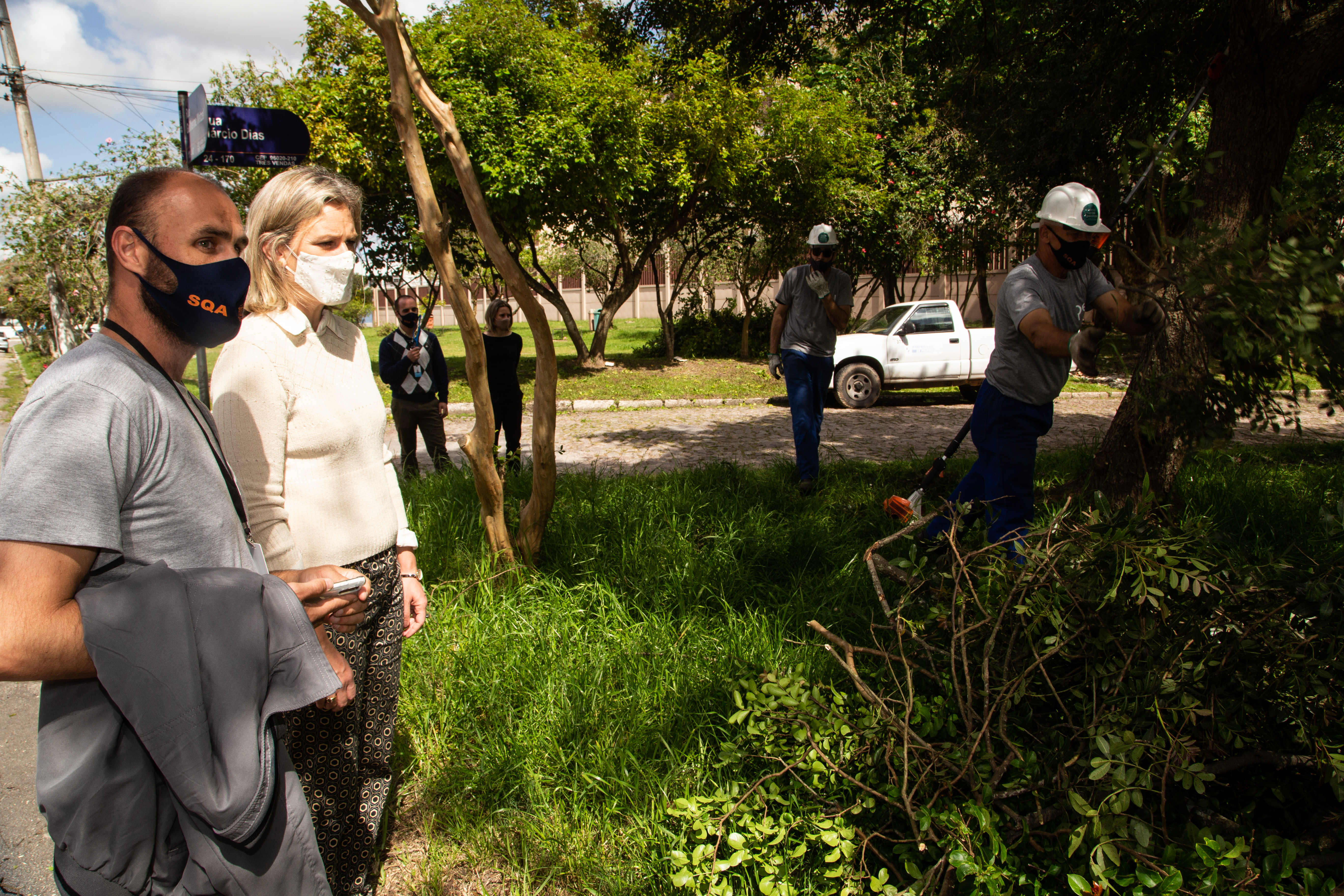 As áreas verdes da região receberão atenção e reparos nas próximas semanas. A previsão da Secretaria de Qualidade Ambiental é de que os trabalhos se estendam pelo próximo mês