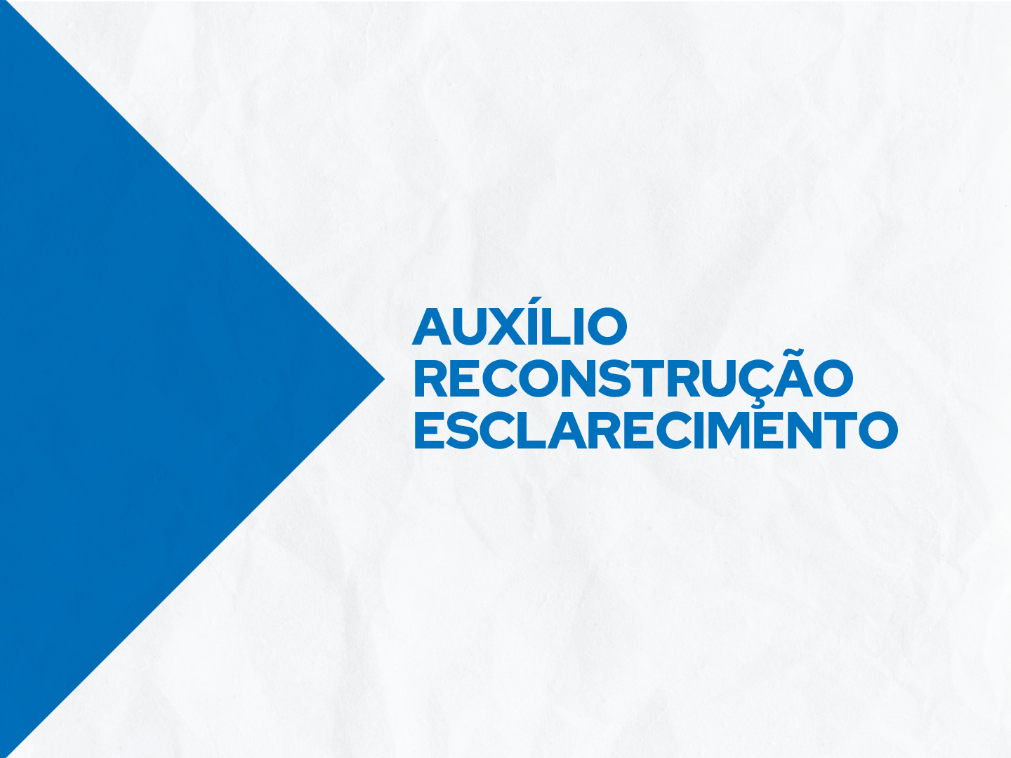 Auxílio Reconstrução