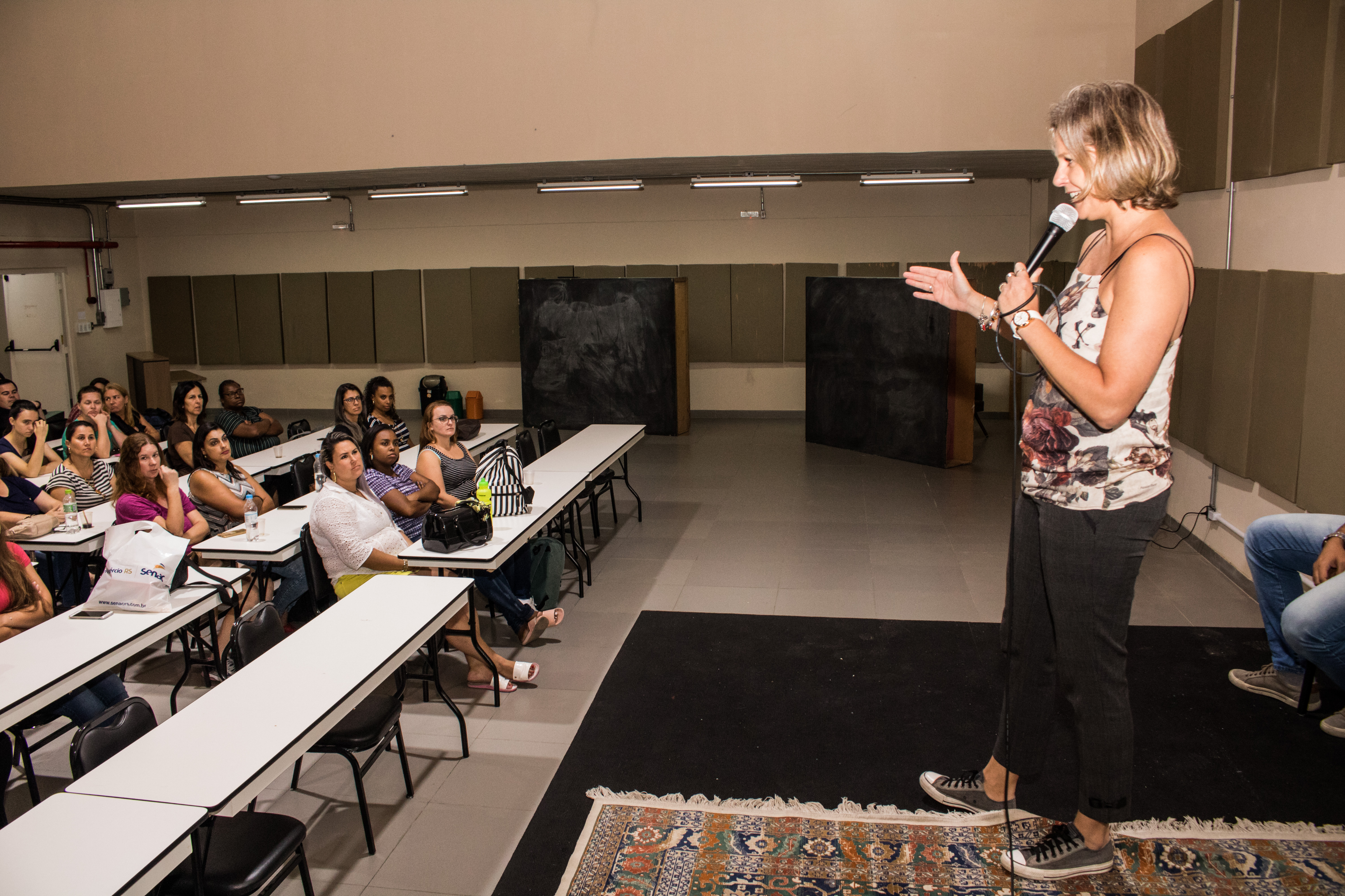 Nesta segunda, a prefeita Paula Mascarenhas participou da recepção de parte deste grupo, que atuará nas escolas das zonas urbana e rural de Pelotas