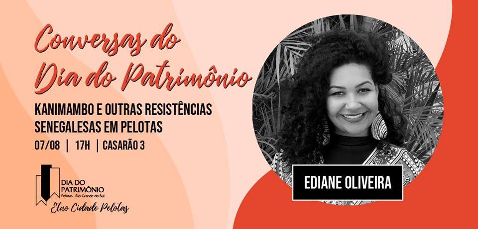 Última edição das Conversas do Dia do Patrimônio traz o projeto Kanimambo, de valorização da cultura africana