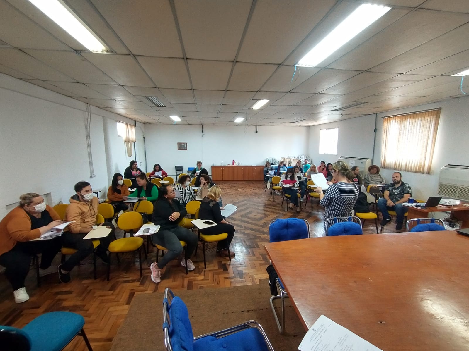 Técnicos da Secretaria de Assistência Social se reuniram com 13 instituições parceiras, para retomar contato e projetar ações