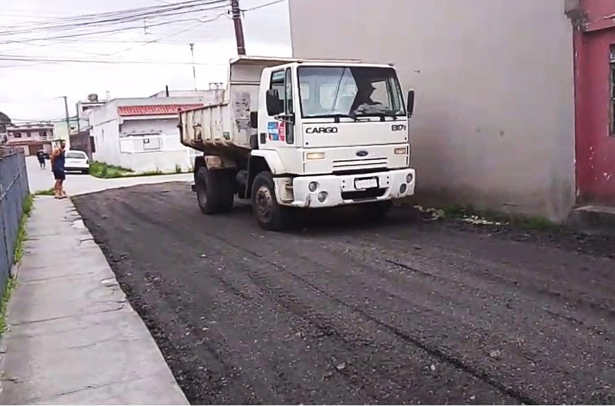 Smop melhorou trecho de 60 metros da via do bairro Simões Lopes