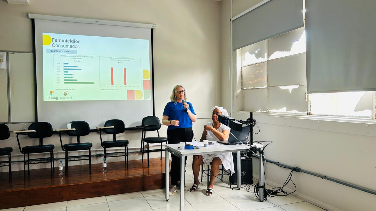 O Painel da Violência contra a Mulher tem o objetivo de fortalecer a rede de cuidado e proteção em Pelotas