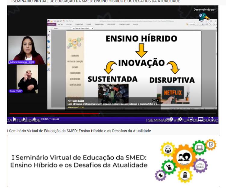 Secretaria Municipal de Educação está com inscrições abertas para comunicadores de boas práticas até o dia 20 de outubro. O evento ocorre de 25 a 29 deste mês