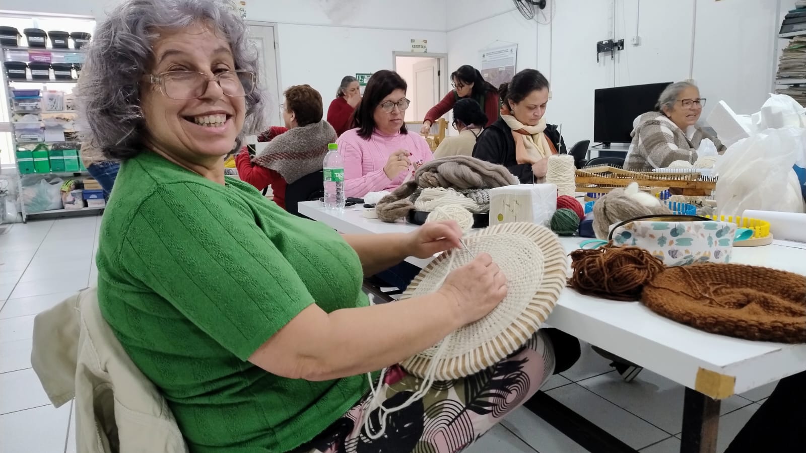 Cursos de artesanato são viabilizados por parceria entre a Prefeitura, o Senar e o Sindicato Rural
