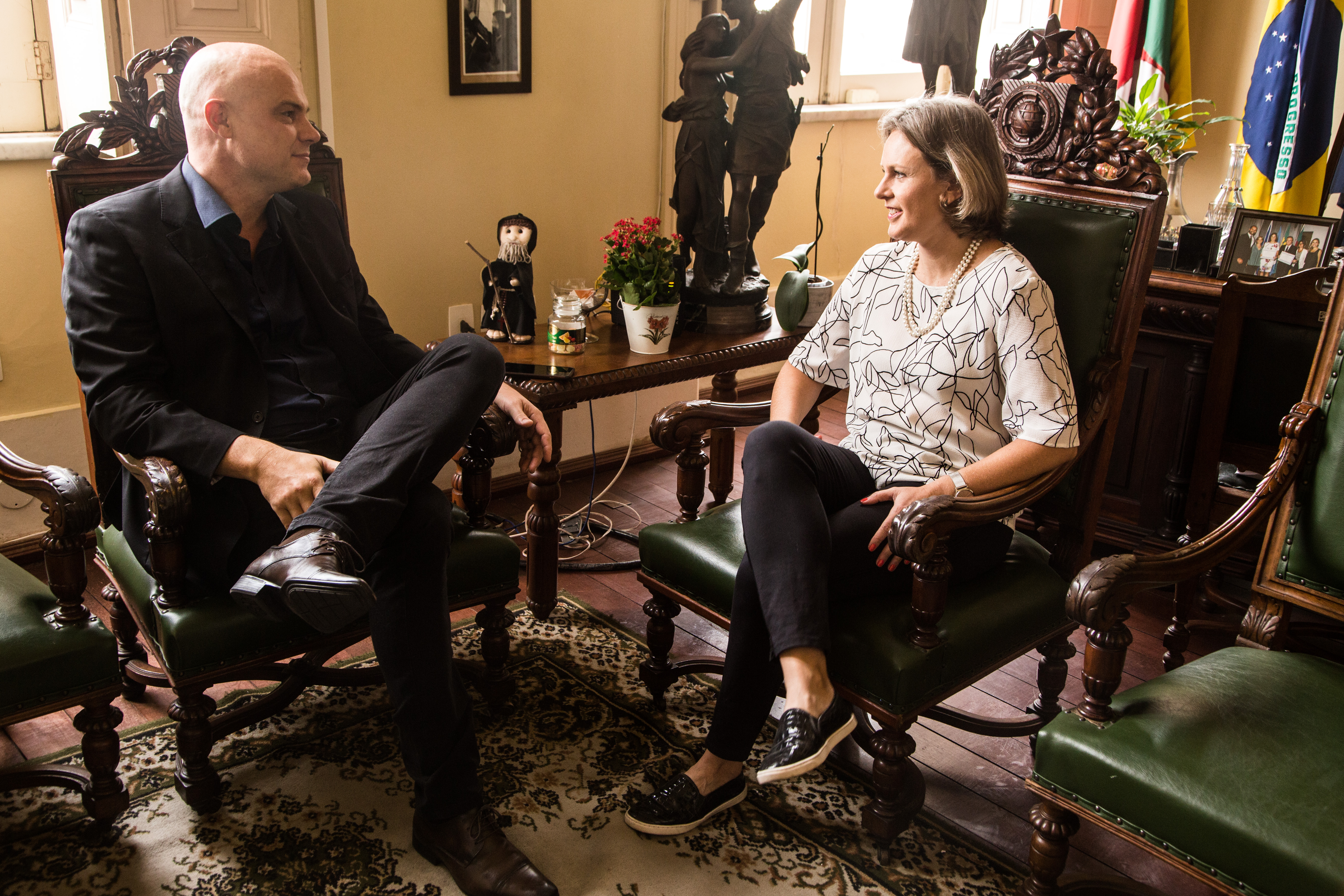 Carlos Toillier expôs o interesse do grupo de comunicação pelas pautas jornalísticas locais, como a Fenadoce e as atividades de verão no Laranjal