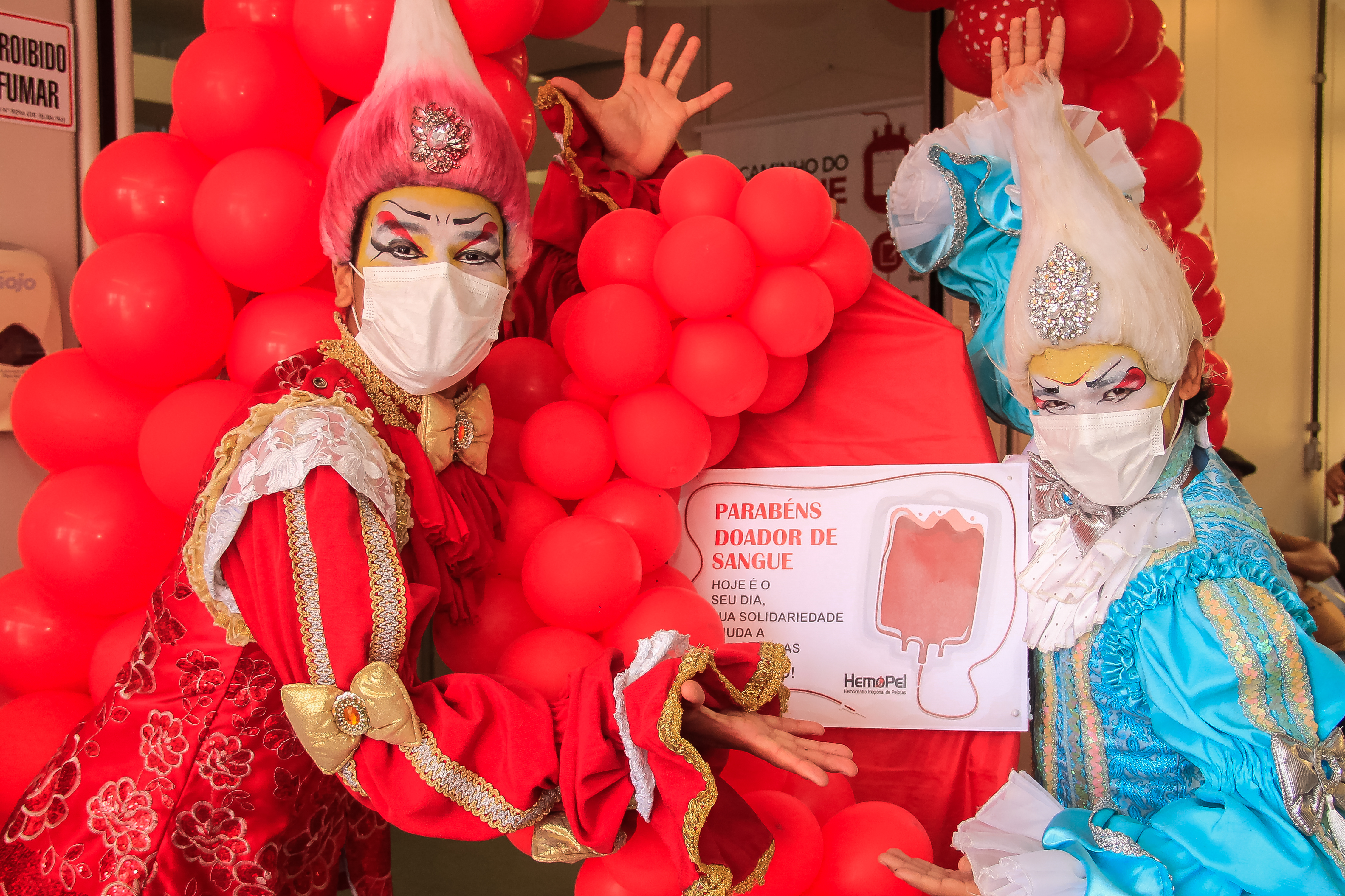 Apresentações artísticas, lanche caprichado e a presença dos doadores foram diferenciais da data comemorada nesta quinta-feira