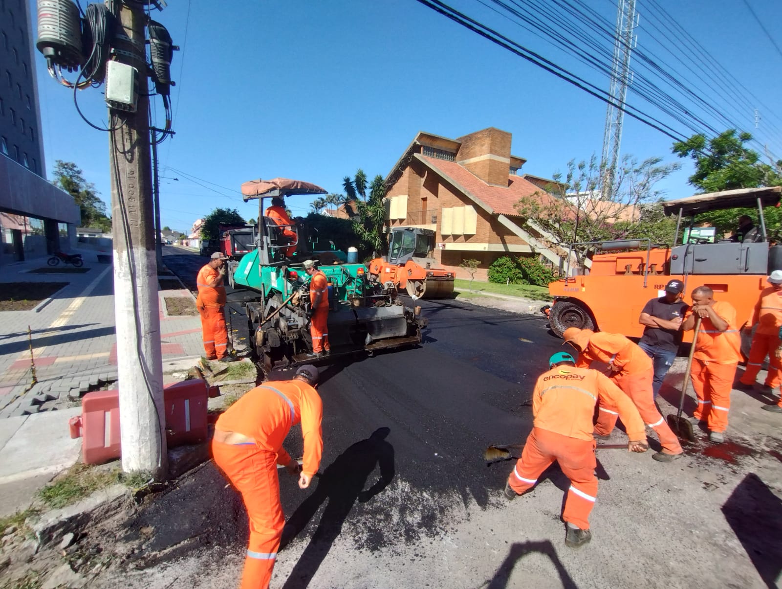 Ruas Paulo Marcant, Nunes Vieira e Zola Amaro integram pacote de obras de pavimentação e qualificação de 11 vias