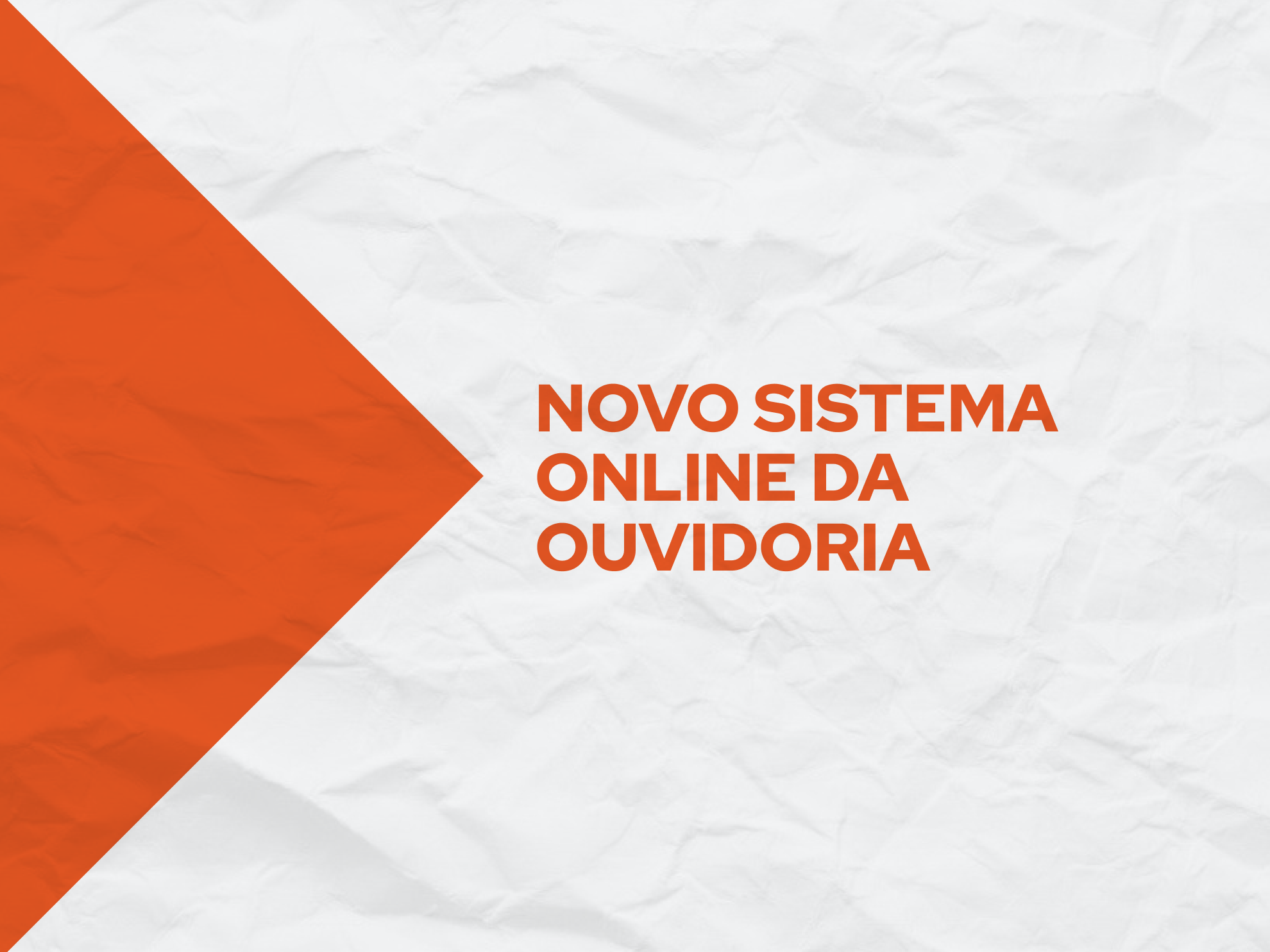 Solicitações podem ser encaminhadas pelo site da Prefeitura, na opção Serviços ao Cidadão