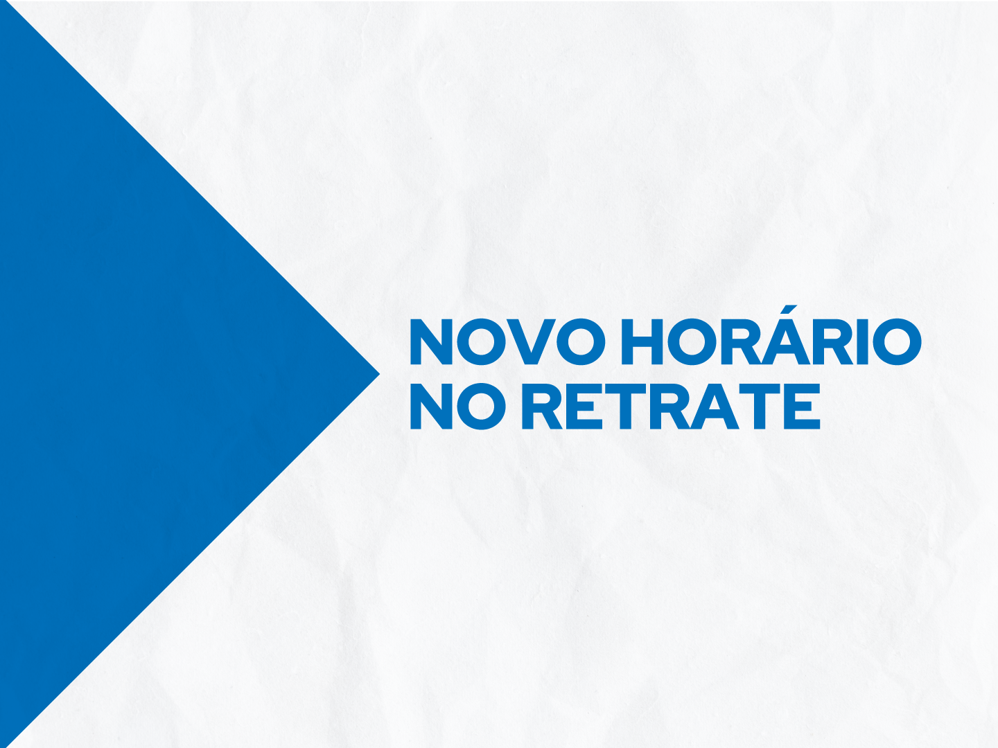 Nos meses de janeiro e fevereiro o serviço funcionará de segunda a sexta-feira, das 8h às 14h