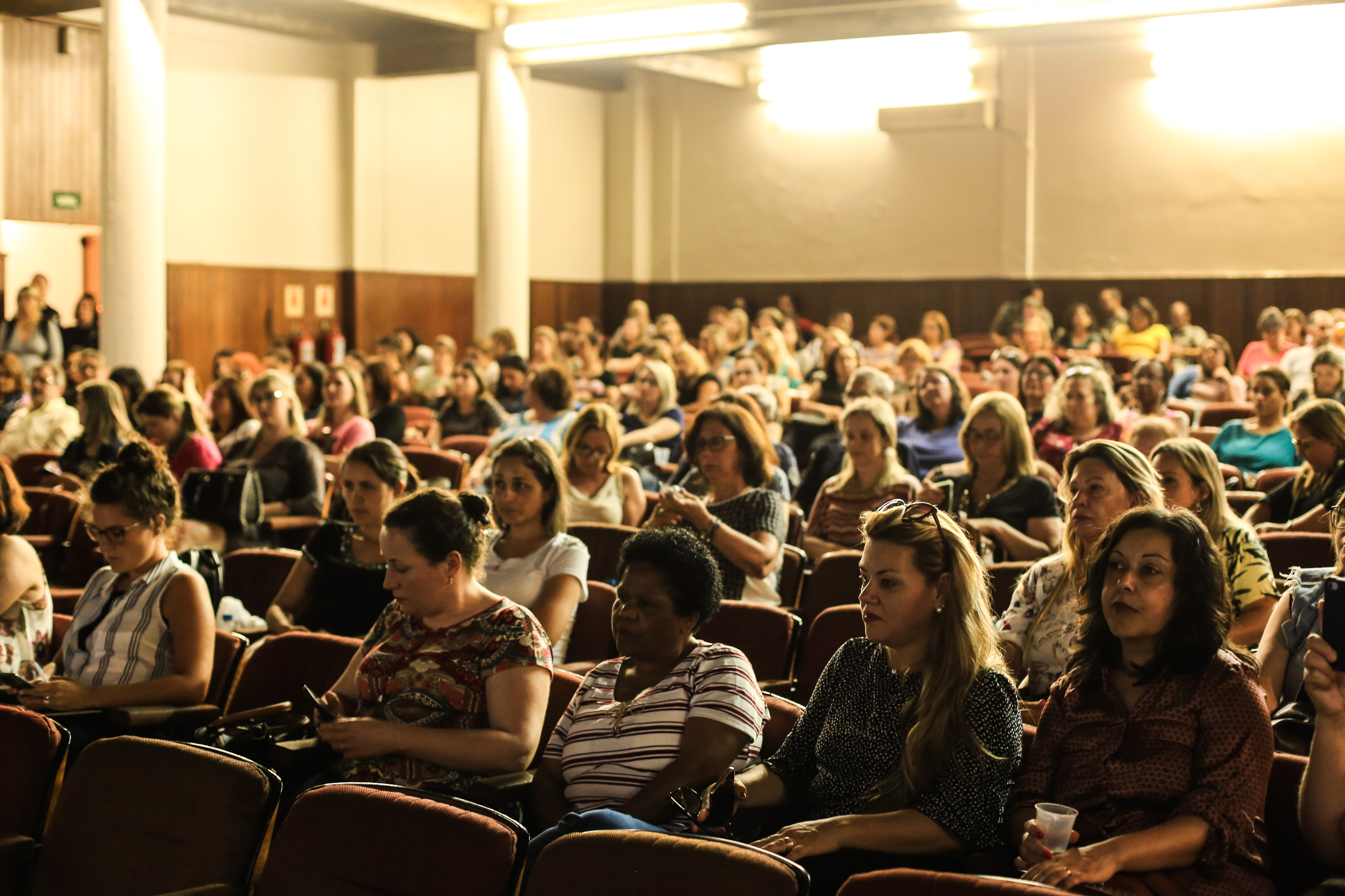 Cerca de 300 agentes de saúde, educação, assistência social, segurança e proteção participaram do evento; objetivo é qualificar o serviço prestado em Pelotas