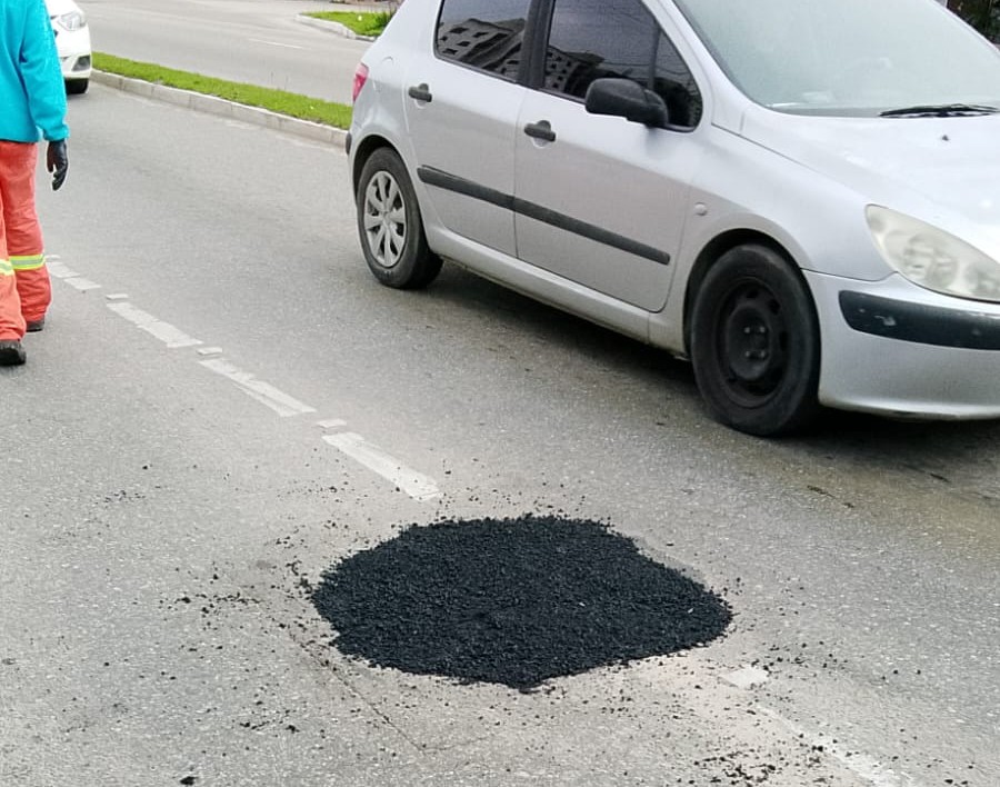 As ações para melhorar a condição de trafegabilidade de vias do Fragata, Laranjal, Centro, Três Vendas e Areal foram realizadas entre 28 e 31 de julho