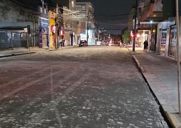 Smop finalizou na sexta-feira (14) a obra no calçamento em paralelepípedos, na quadra entre Osório e Deodoro, preservando sua memória histórica