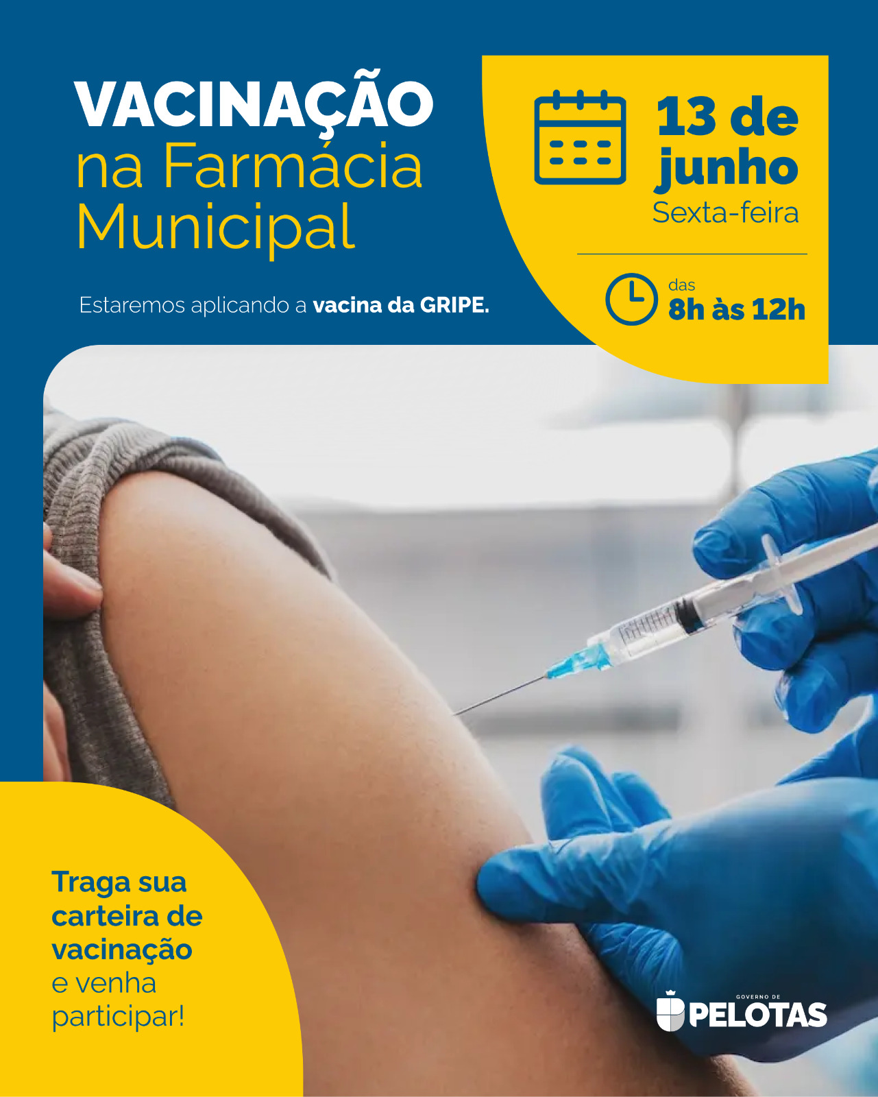 Na véspera do Dia D Municipal de Vacinação, unidade farmacêutica beneficiará seu público