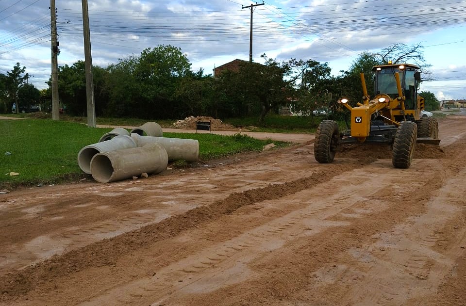 Serviço de manutenção em vias começou semana passada na zona leste da cidade e deve ser concluído nesta sexta-feira (11) no bairro Santa Terezinha (zona norte)