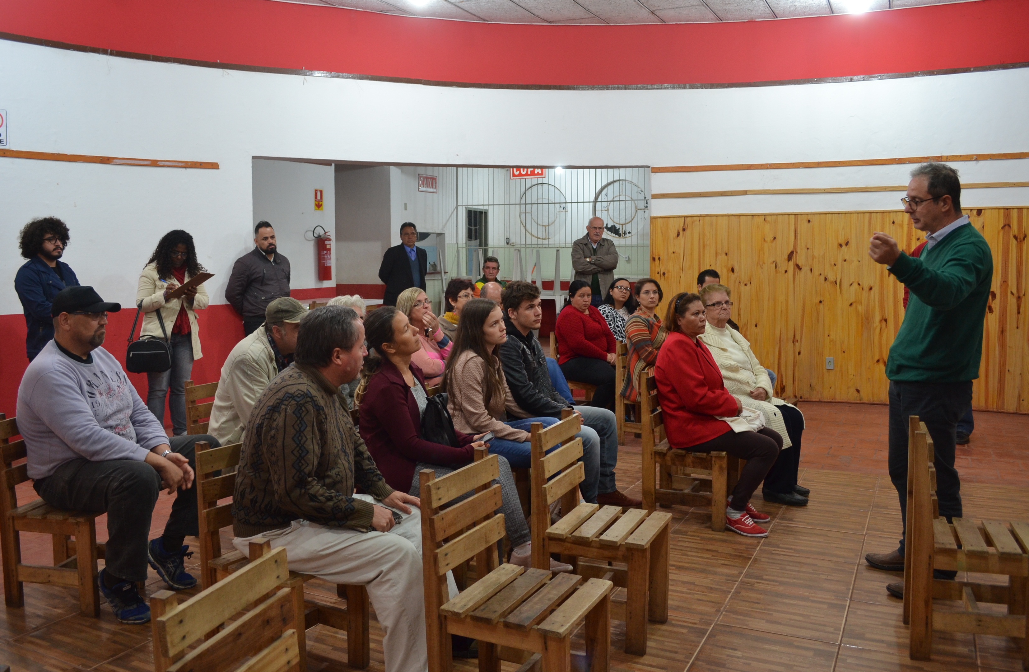 O evento reuniu moradores do bairro para listar as principais demandas relacionadas à mobilidade urbana