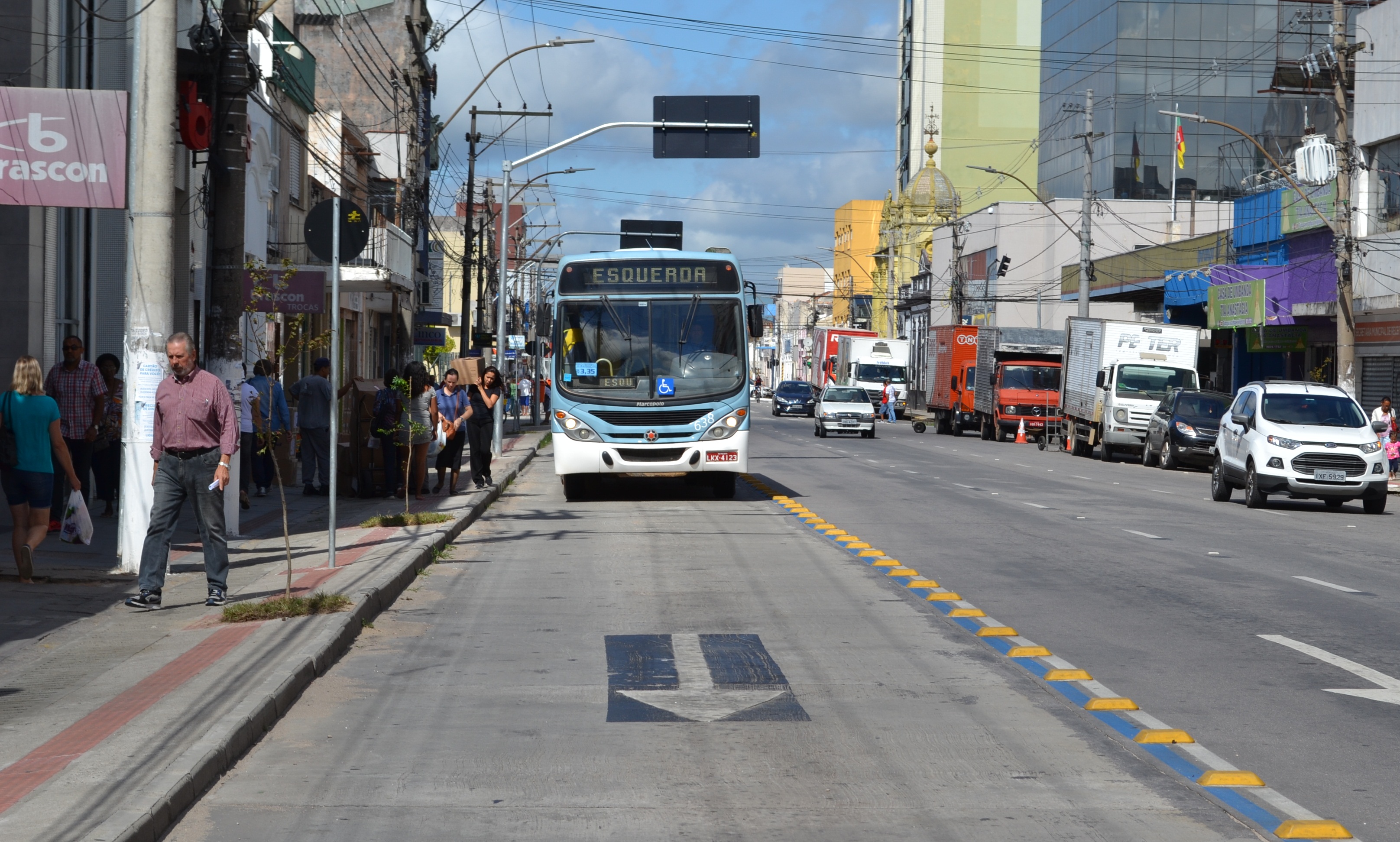Das 7h às 8h haverá maior cobertura no itinerário Lindóia/Peres/22 de Maio - sentido bairro X Centro